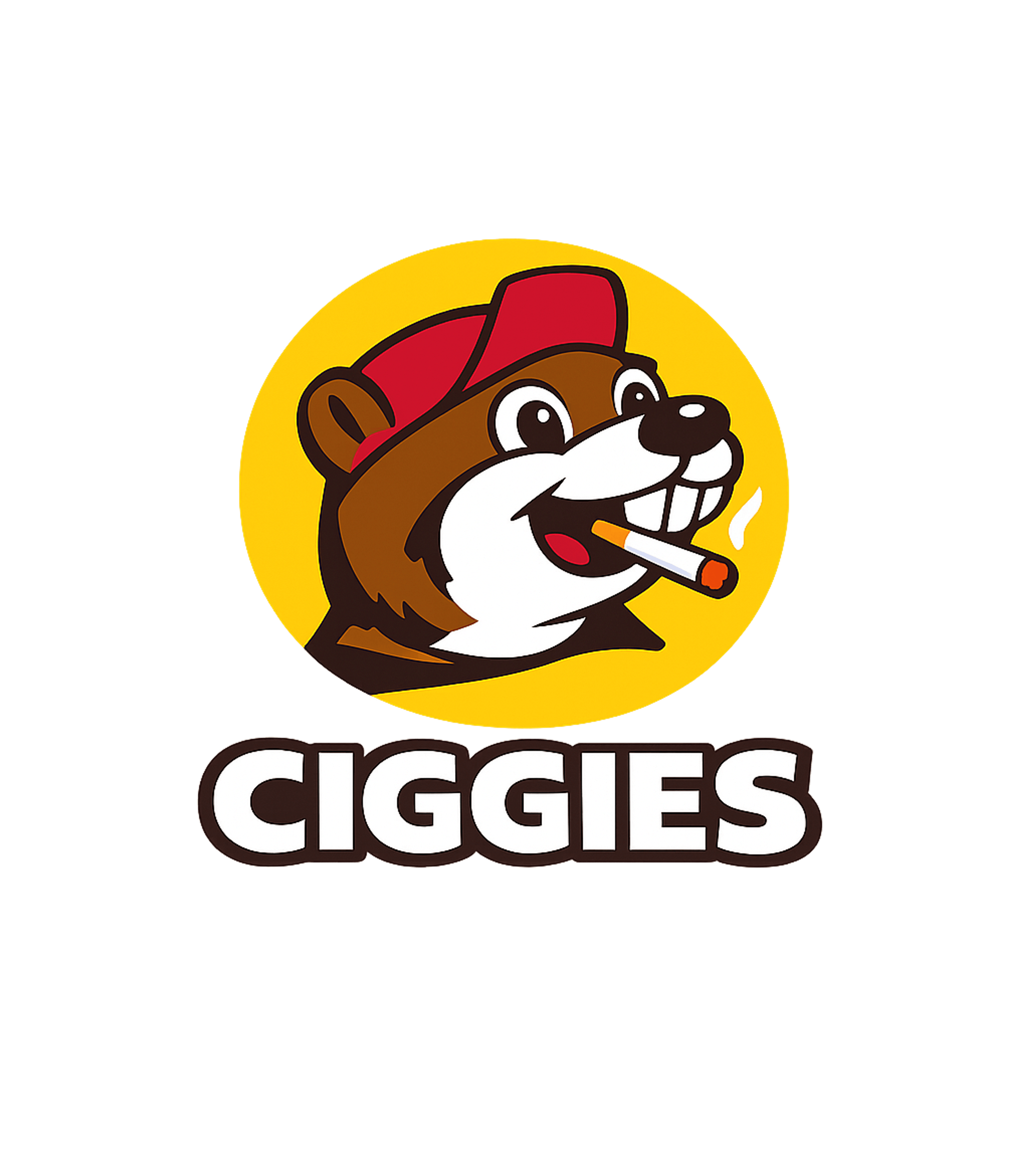 Smoking Beaver Ciggies Meme Humor Premium T-Shirt featuring This bold graphic features a cheerful beaver mascot enjoying – designed by Geoff Brown @ SunFrog Smoking Beaver Ciggies Meme Humor Premium T-Shirt featuring This bold graphic features a cheerful beaver mascot enjoying – designed by Geoff Brown @ SunFrog