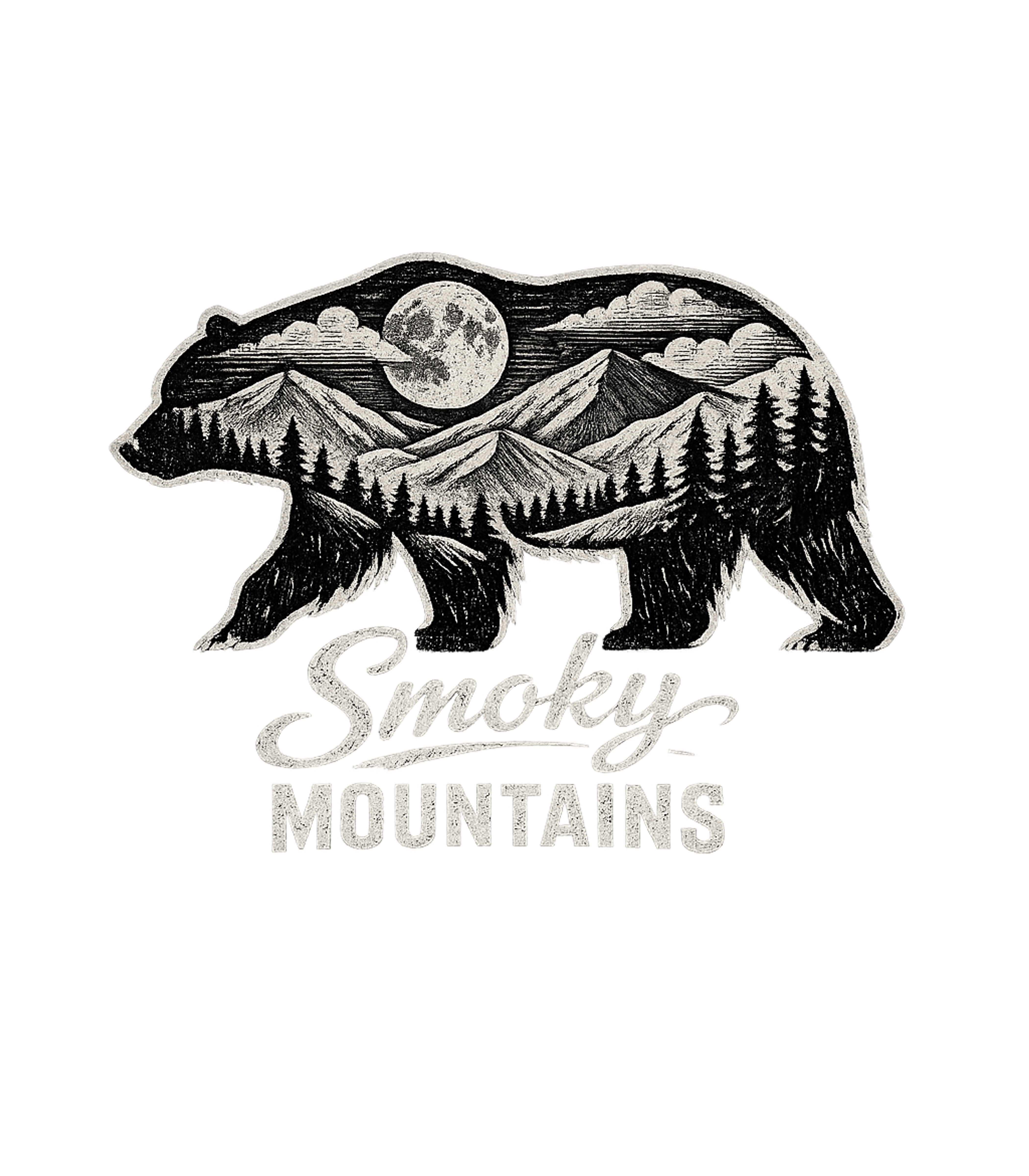 Smoky Mountains Bear Wildlife Premium T-Shirt featuring Embrace the call of the wild with this vintage-inspired grap – designed by Geoff Brown @ SunFrog Smoky Mountains Bear Wildlife Premium T-Shirt featuring Embrace the call of the wild with this vintage-inspired grap – designed by Geoff Brown @ SunFrog