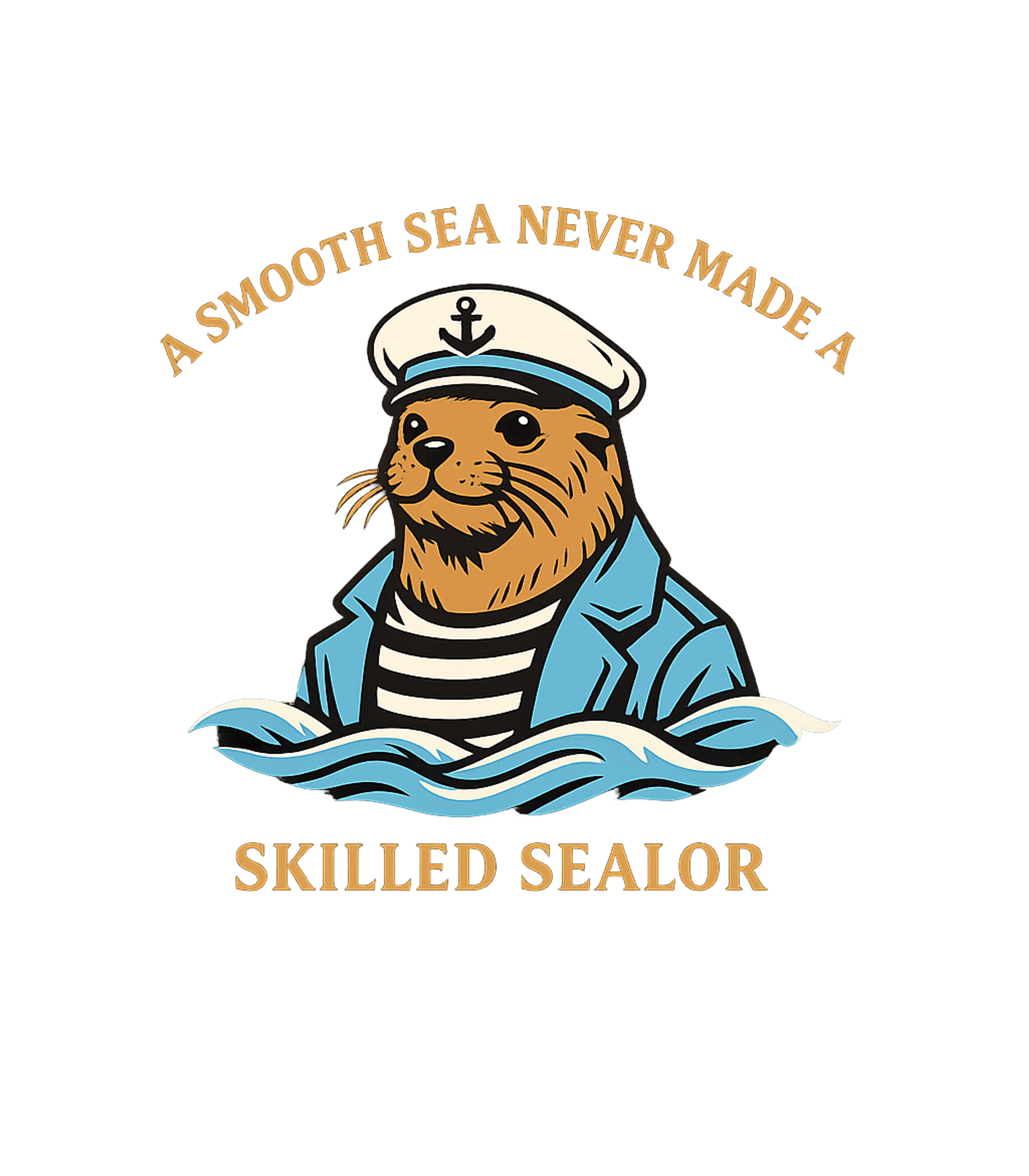 Smooth Sea Skilled Sealor Boating Crewneck Sweatshirt featuring Embrace the journey with this charming vintage-style graphic – designed by Geoff Brown @ SunFrog Smooth Sea Skilled Sealor Boating Crewneck Sweatshirt featuring Embrace the journey with this charming vintage-style graphic – designed by Geoff Brown @ SunFrog