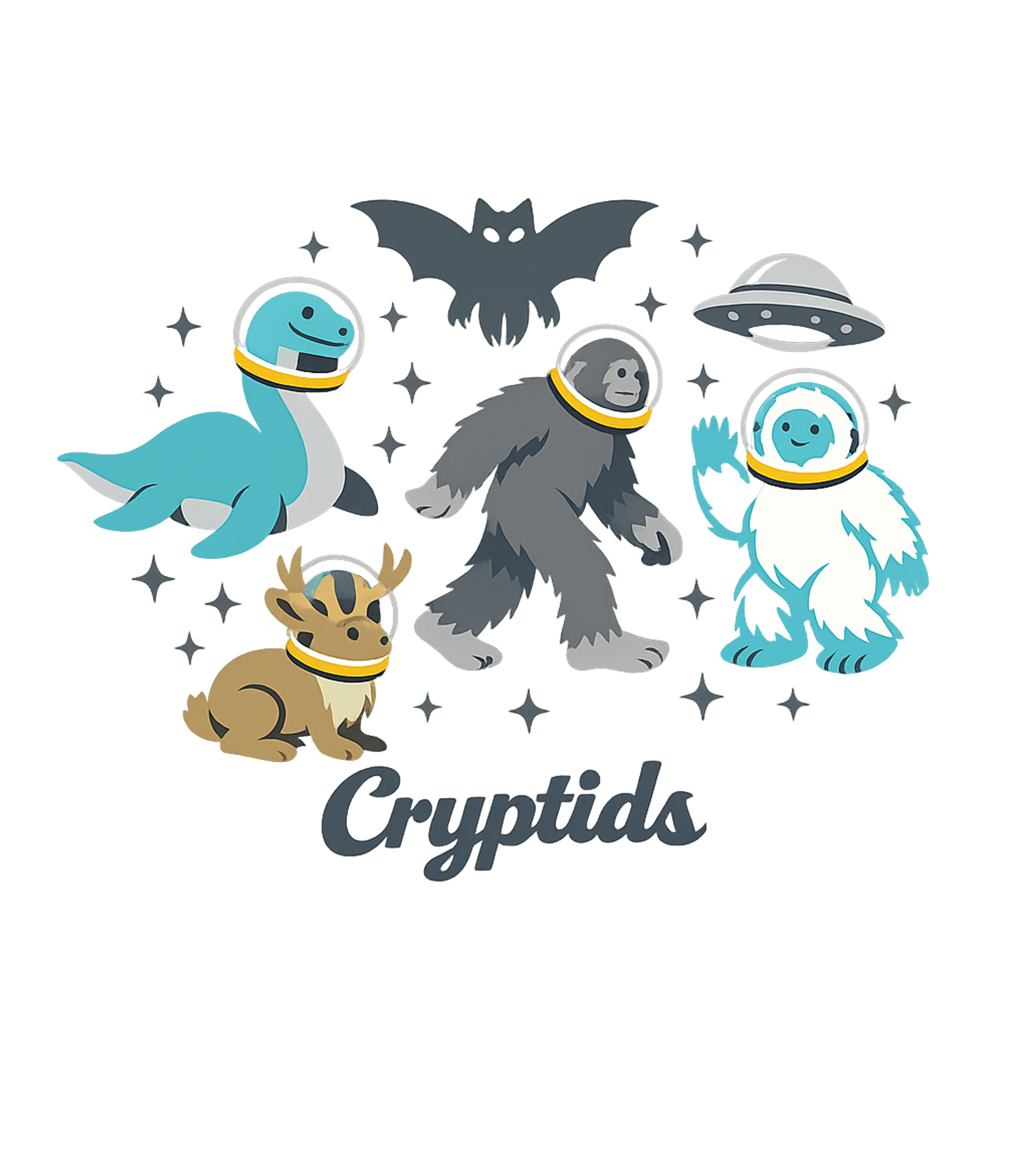 Space Cryptids Wildlife Premium T-Shirt featuring Embark on an intergalactic adventure with your favorite myth – designed by Geoff Brown @ SunFrog Space Cryptids Wildlife Premium T-Shirt featuring Embark on an intergalactic adventure with your favorite myth – designed by Geoff Brown @ SunFrog