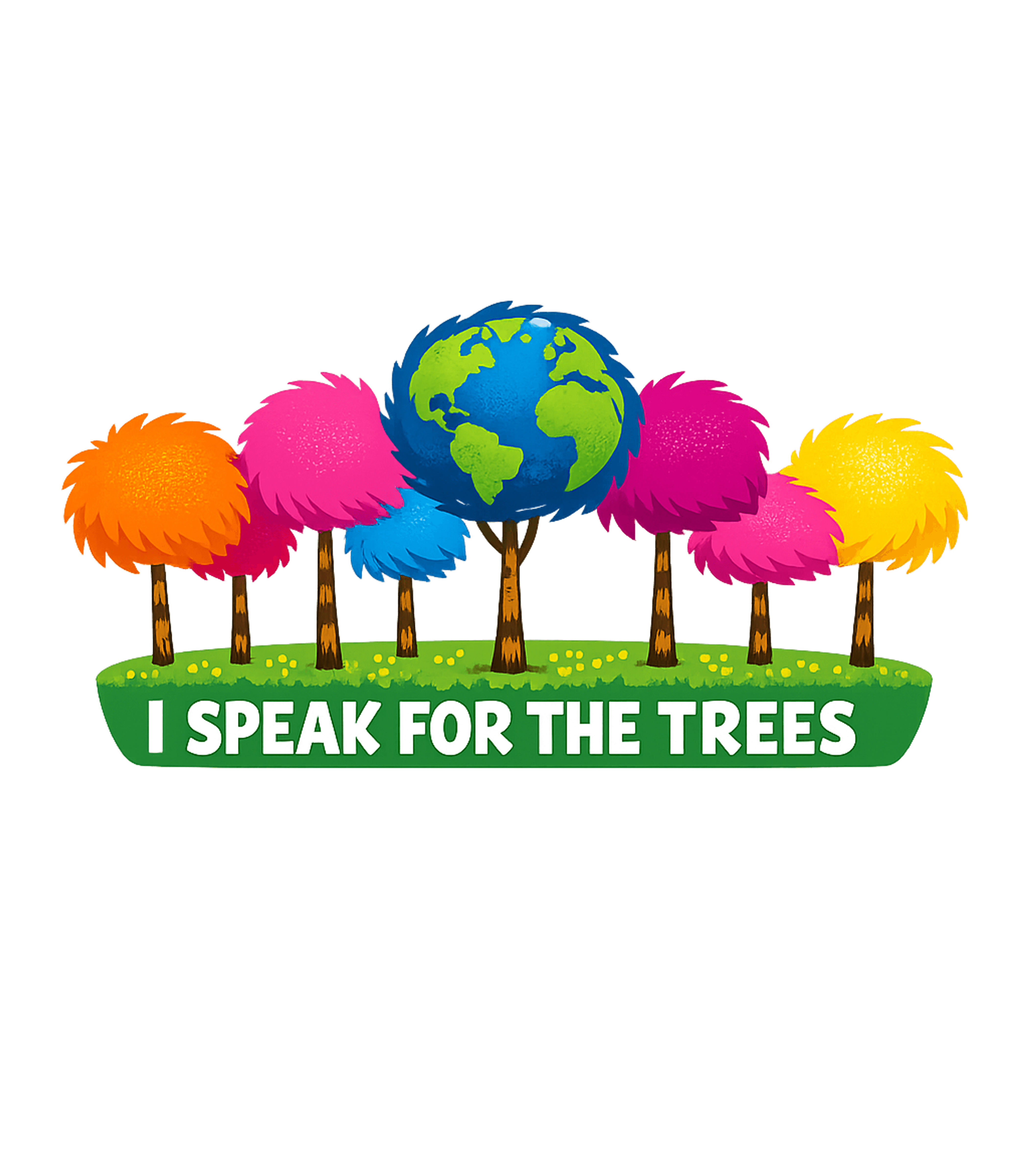 Speak For The Trees Earth Mother’s Day Premium T-Shirt featuring This vibrant graphic features colorful, whimsical trees with – designed by Geoff Brown @ SunFrog Speak For The Trees Earth Mother’s Day Premium T-Shirt featuring This vibrant graphic features colorful, whimsical trees with – designed by Geoff Brown @ SunFrog