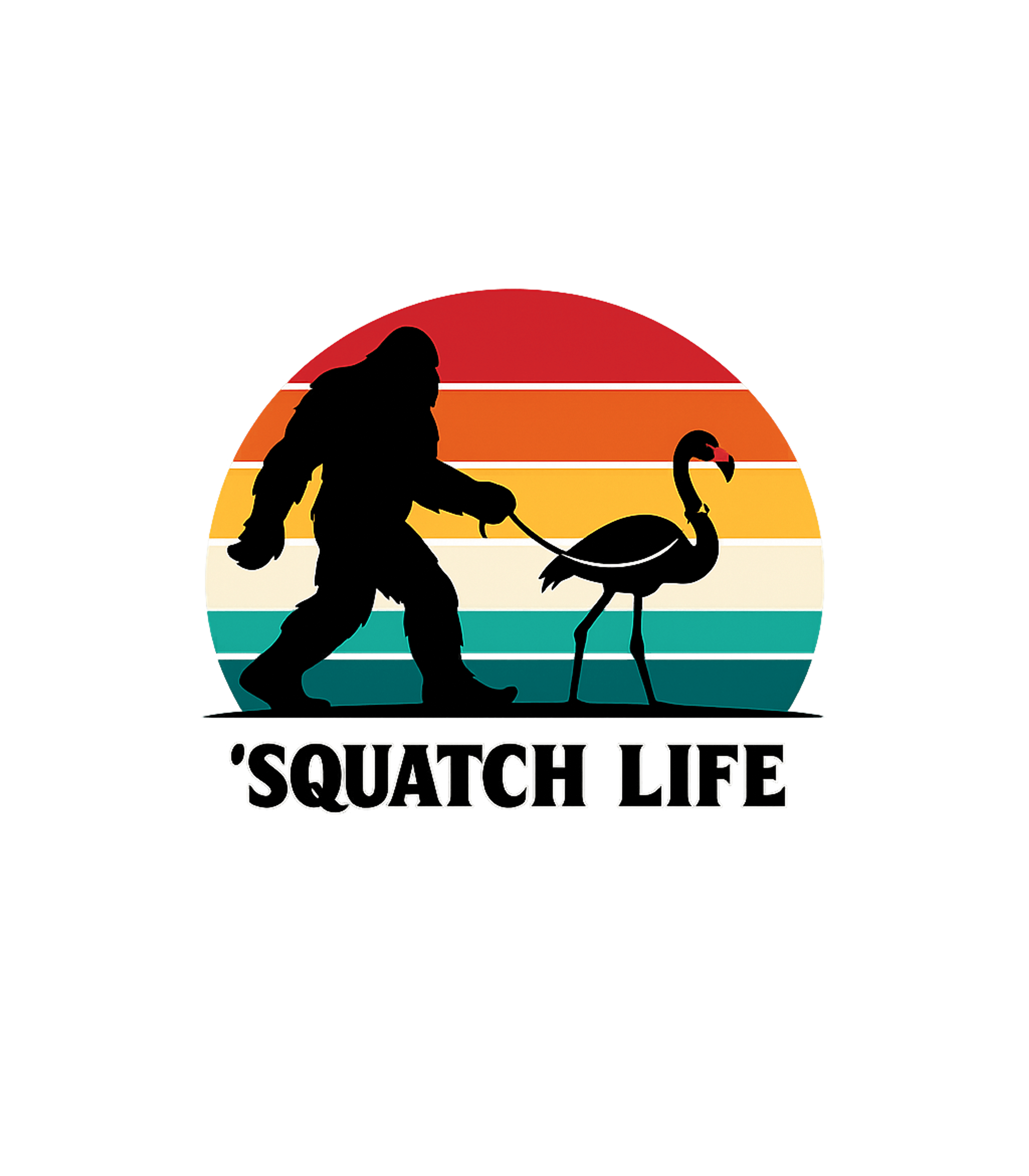 Squatch Life Bigfoot Flamingo Meme Humor Premium T-Shirt featuring Embrace the quirky side of life with this retro-style graphi – designed by Geoff Brown @ SunFrog Squatch Life Bigfoot Flamingo Meme Humor Premium T-Shirt featuring Embrace the quirky side of life with this retro-style graphi – designed by Geoff Brown @ SunFrog
