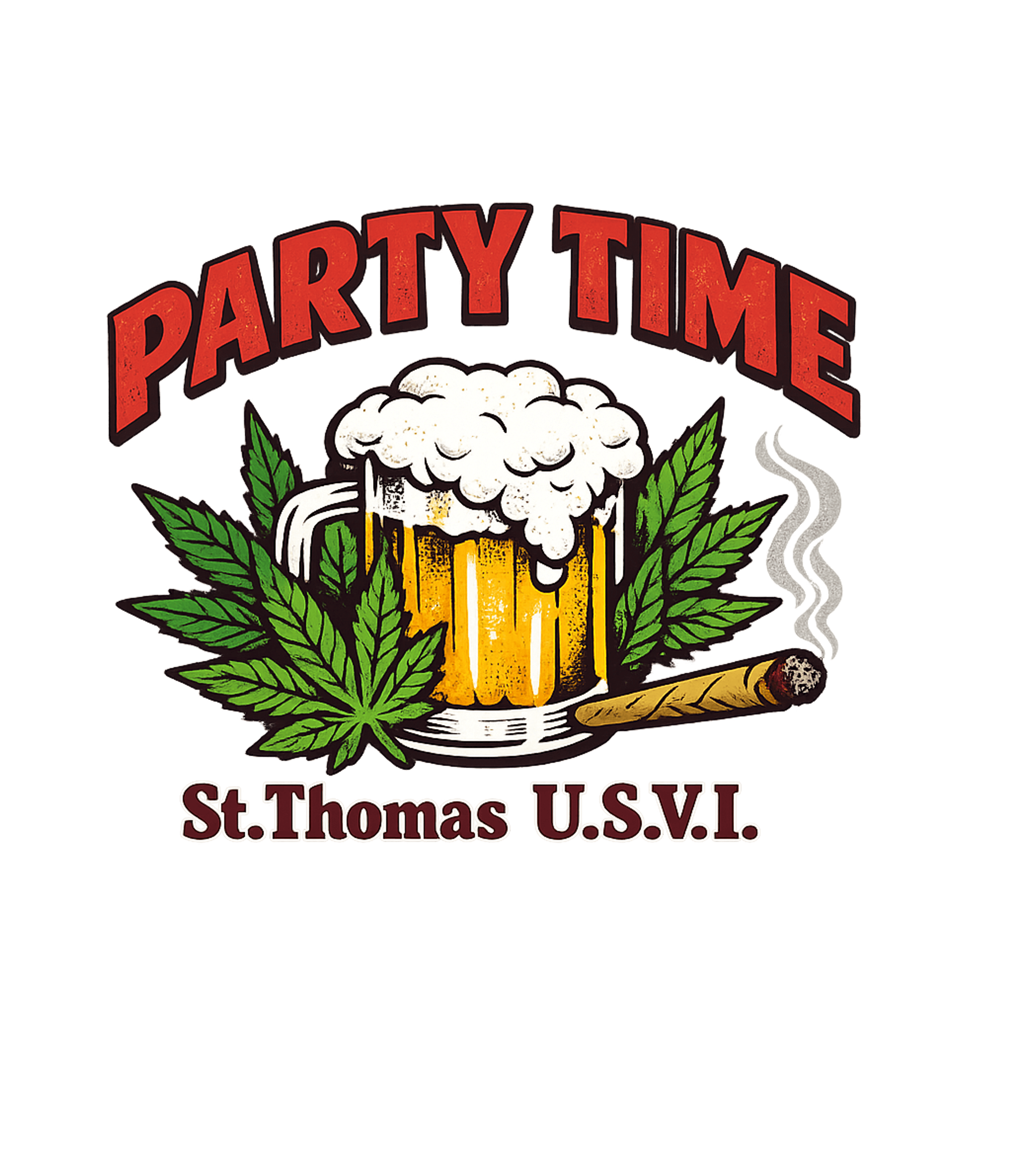 St. Thomas Party Time Travel Premium T-Shirt featuring Celebrate the carefree spirit of St – designed by Geoff Brown @ SunFrog St. Thomas Party Time Travel Premium T-Shirt featuring Celebrate the carefree spirit of St – designed by Geoff Brown @ SunFrog