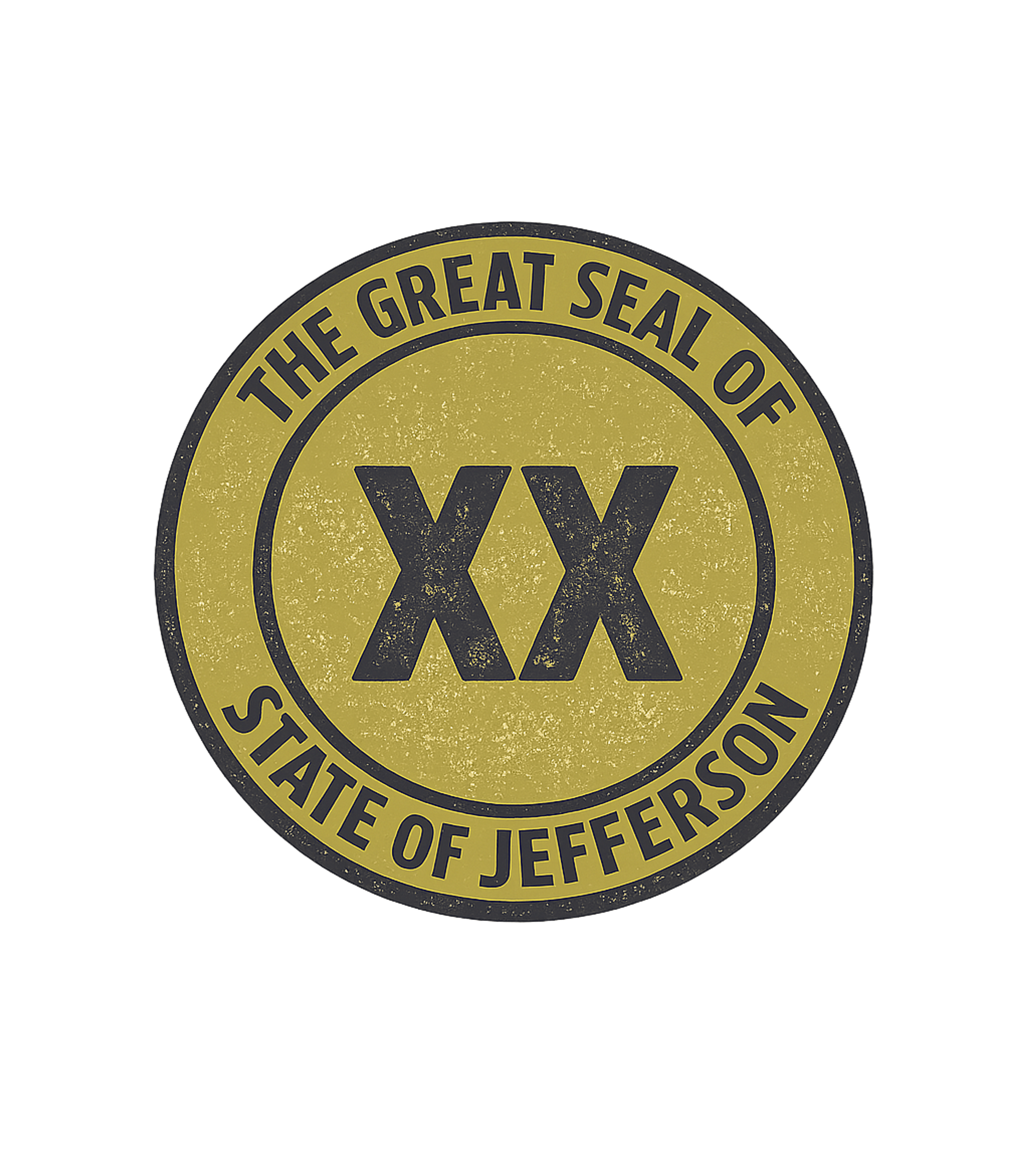 State of Jefferson Seal Freedom / Constitution Hooded Sweatshirt featuring This vintage-style design features the "Great Seal of the St – designed by Geoff Brown @ SunFrog State of Jefferson Seal Freedom / Constitution Hooded Sweatshirt featuring This vintage-style design features the "Great Seal of the St – designed by Geoff Brown @ SunFrog