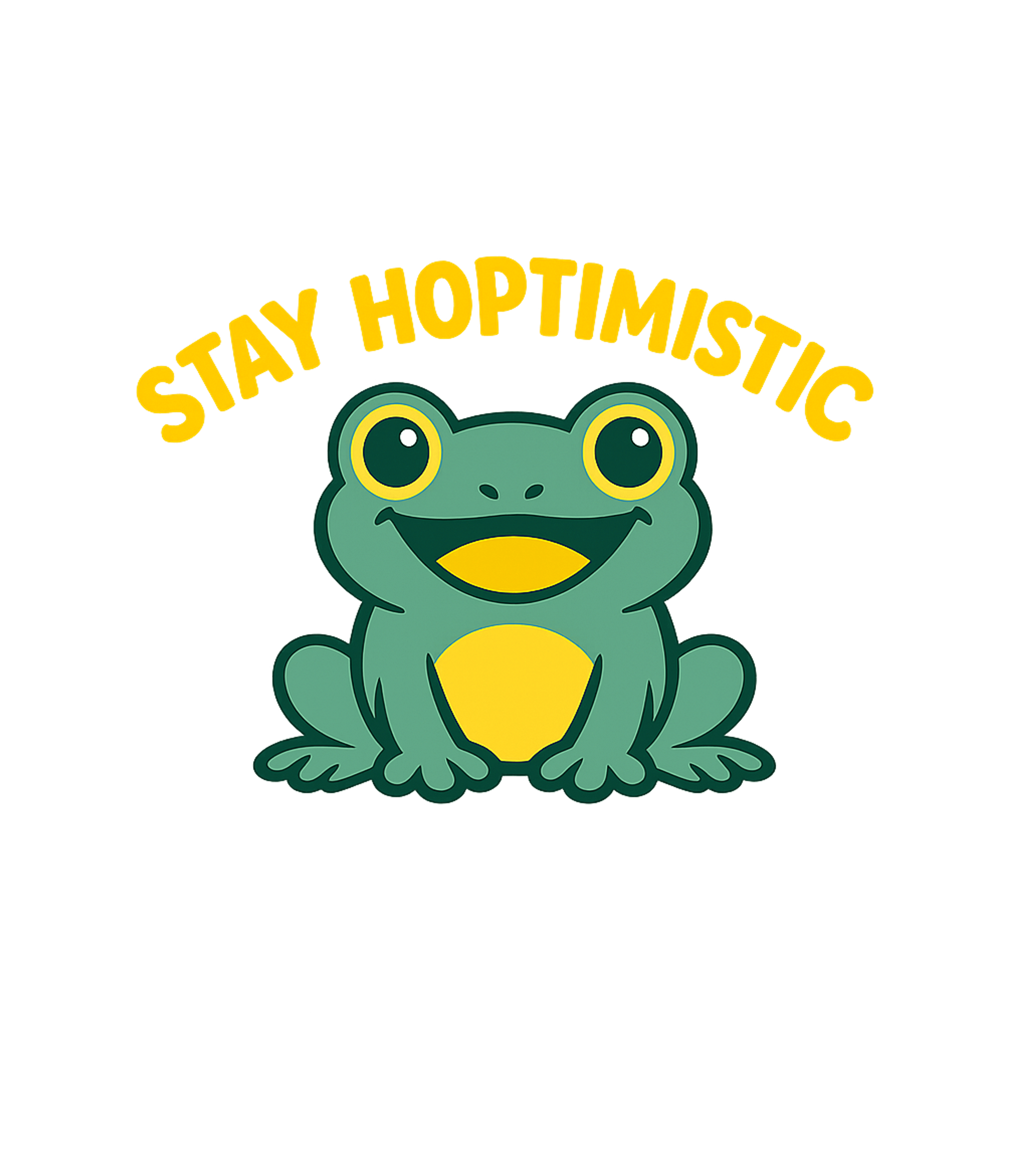 Stay Hoptimistic Frog Dad Jokes Premium T-Shirt featuring Embrace positivity with this cute, cartoon frog graphic that – designed by Geoff Brown @ SunFrog Stay Hoptimistic Frog Dad Jokes Premium T-Shirt featuring Embrace positivity with this cute, cartoon frog graphic that – designed by Geoff Brown @ SunFrog