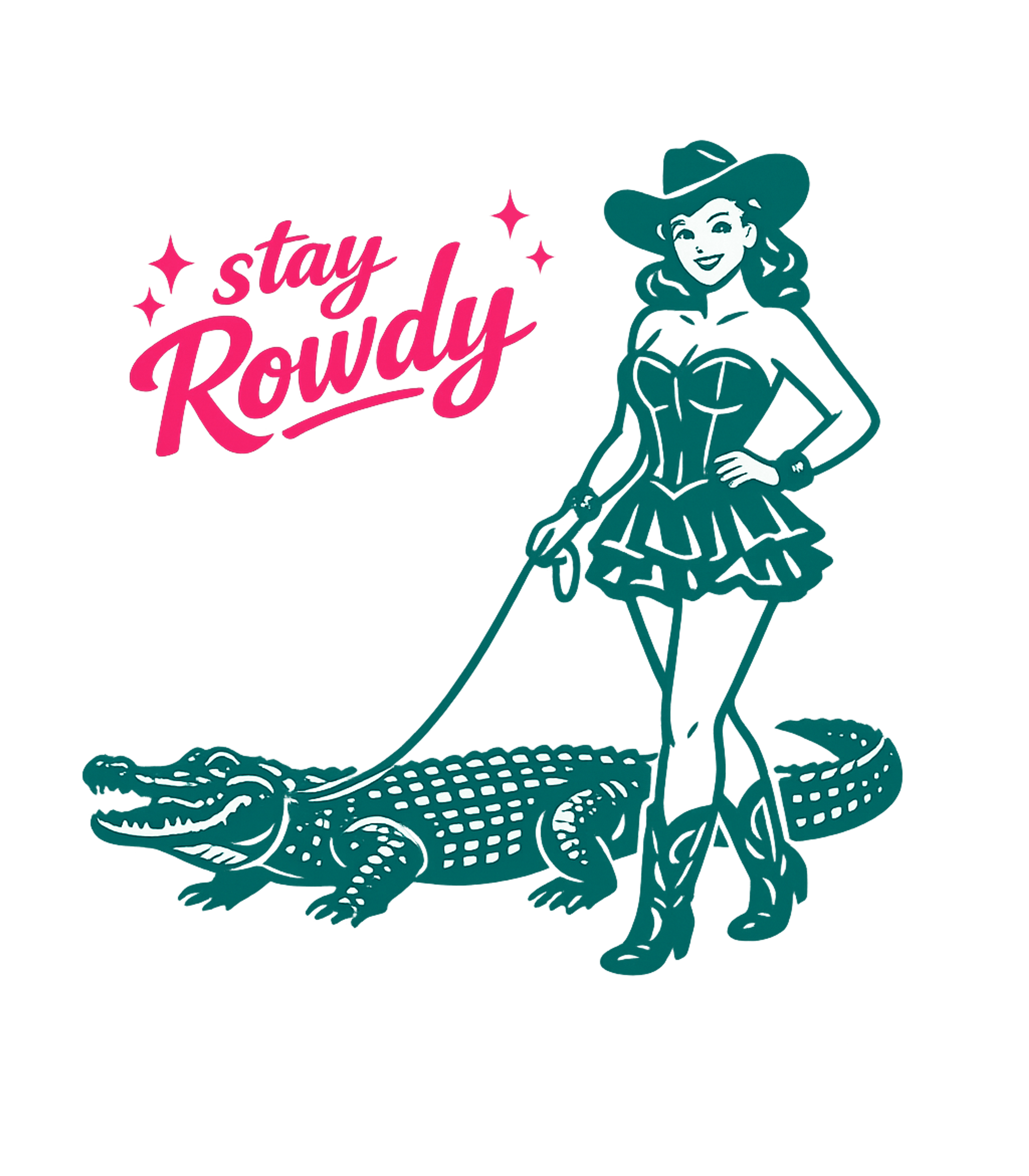 Stay Rowdy Cowgirl Alligator Sarcasm Premium T-Shirt featuring Embrace your wild side with this retro-inspired design featu – designed by Geoff Brown @ SunFrog Stay Rowdy Cowgirl Alligator Sarcasm Premium T-Shirt featuring Embrace your wild side with this retro-inspired design featu – designed by Geoff Brown @ SunFrog