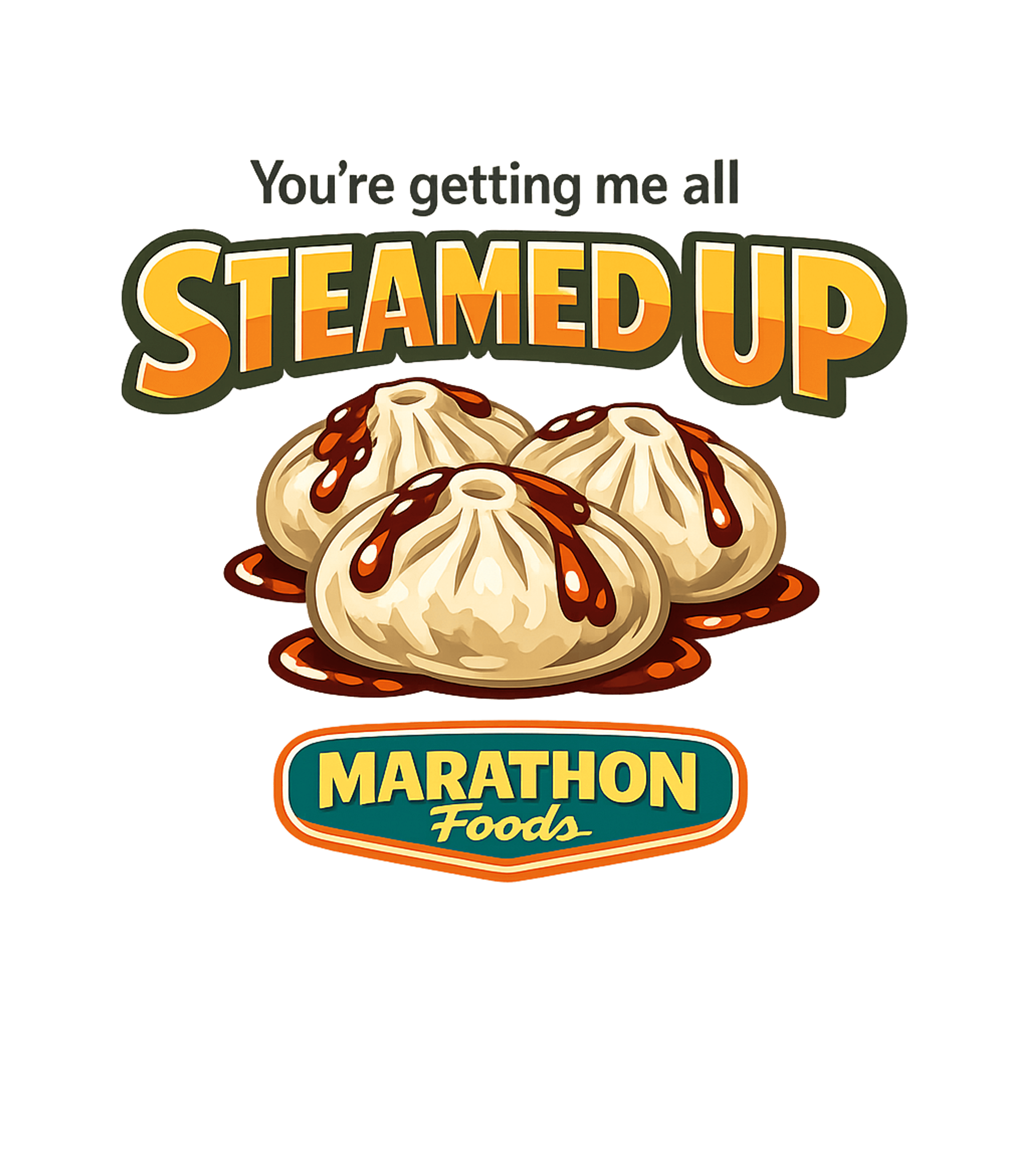 Steamed Up Buns Dad Jokes Premium T-Shirt featuring This humorous graphic features delicious steamed buns and a – designed by Geoff Brown @ SunFrog Steamed Up Buns Dad Jokes Premium T-Shirt featuring This humorous graphic features delicious steamed buns and a – designed by Geoff Brown @ SunFrog