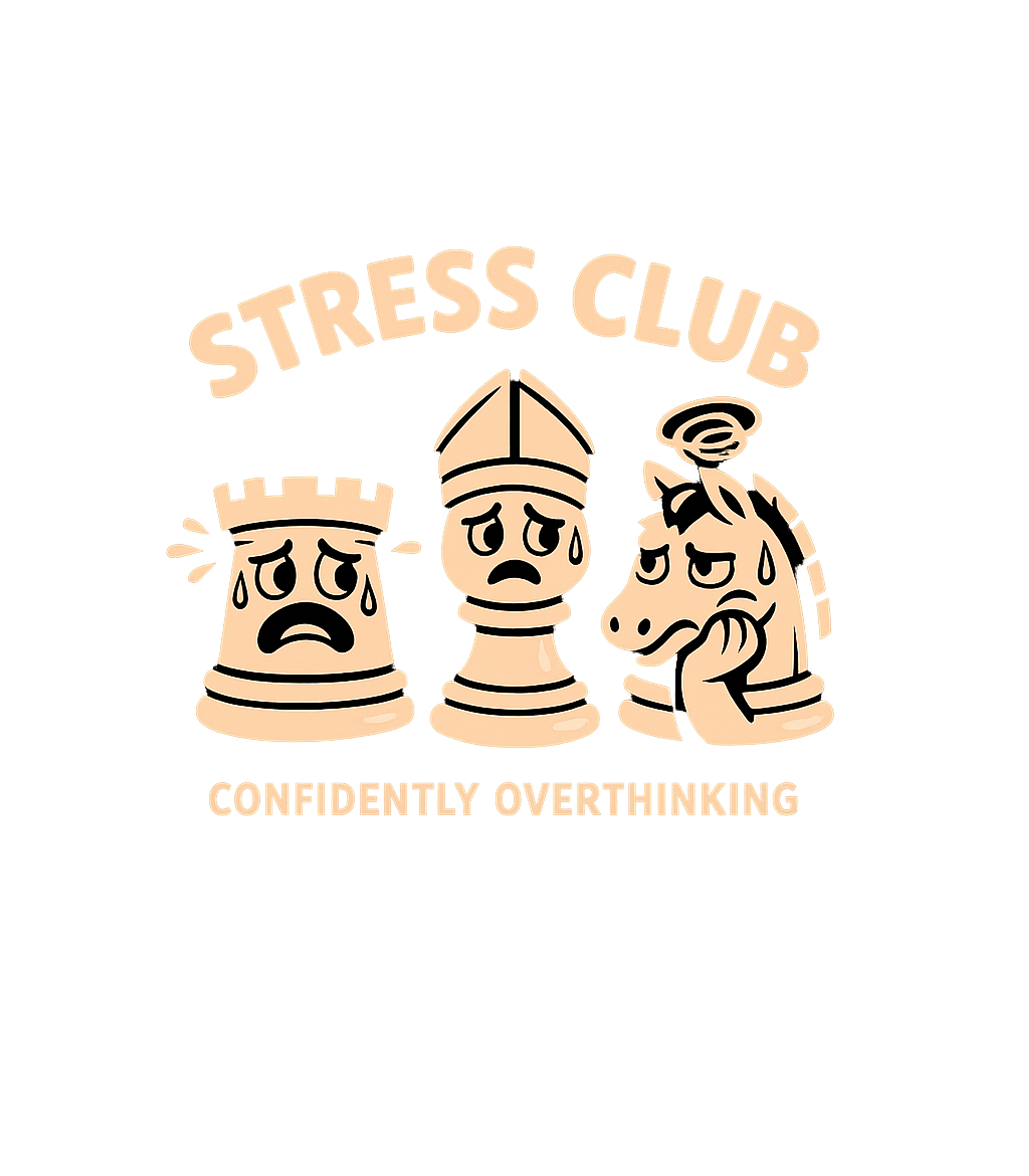 Stress Club Overthinking Sarcasm Crewneck Sweatshirt featuring Join the Stress Club with this witty graphic featuring distr – designed by Geoff Brown @ SunFrog Stress Club Overthinking Sarcasm Crewneck Sweatshirt featuring Join the Stress Club with this witty graphic featuring distr – designed by Geoff Brown @ SunFrog