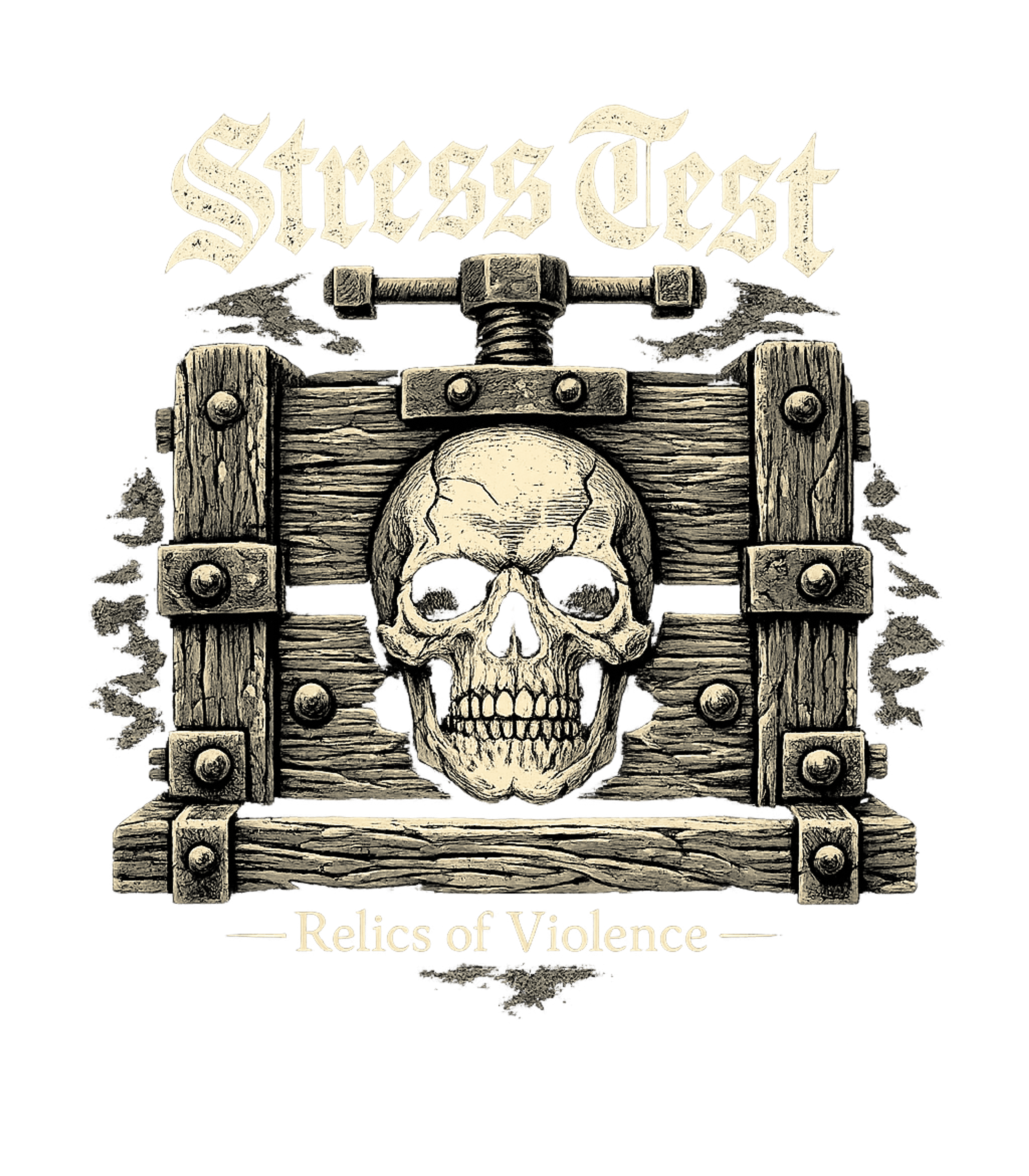 Stress Test Skull Music Premium T-Shirt featuring Embrace the grit with this striking artwork depicting a skul – designed by Geoff Brown @ SunFrog Stress Test Skull Music Premium T-Shirt featuring Embrace the grit with this striking artwork depicting a skul – designed by Geoff Brown @ SunFrog