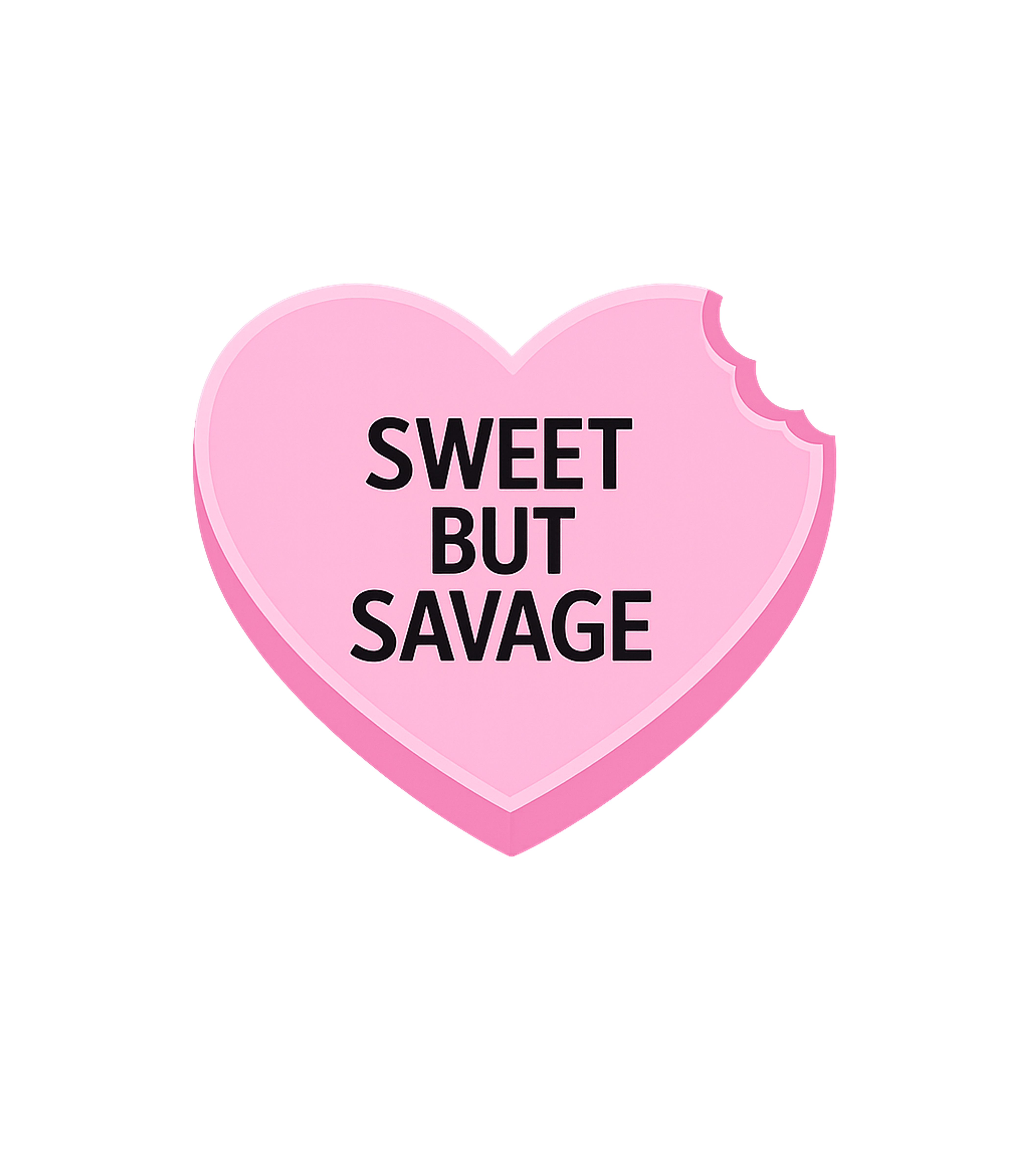 Sweet But Savage Heart Valentine’s Day Hooded Sweatshirt featuring This t-shirt features a playful pink heart candy with a bite – designed by Geoff Brown @ SunFrog Sweet But Savage Heart Valentine’s Day Hooded Sweatshirt featuring This t-shirt features a playful pink heart candy with a bite – designed by Geoff Brown @ SunFrog
