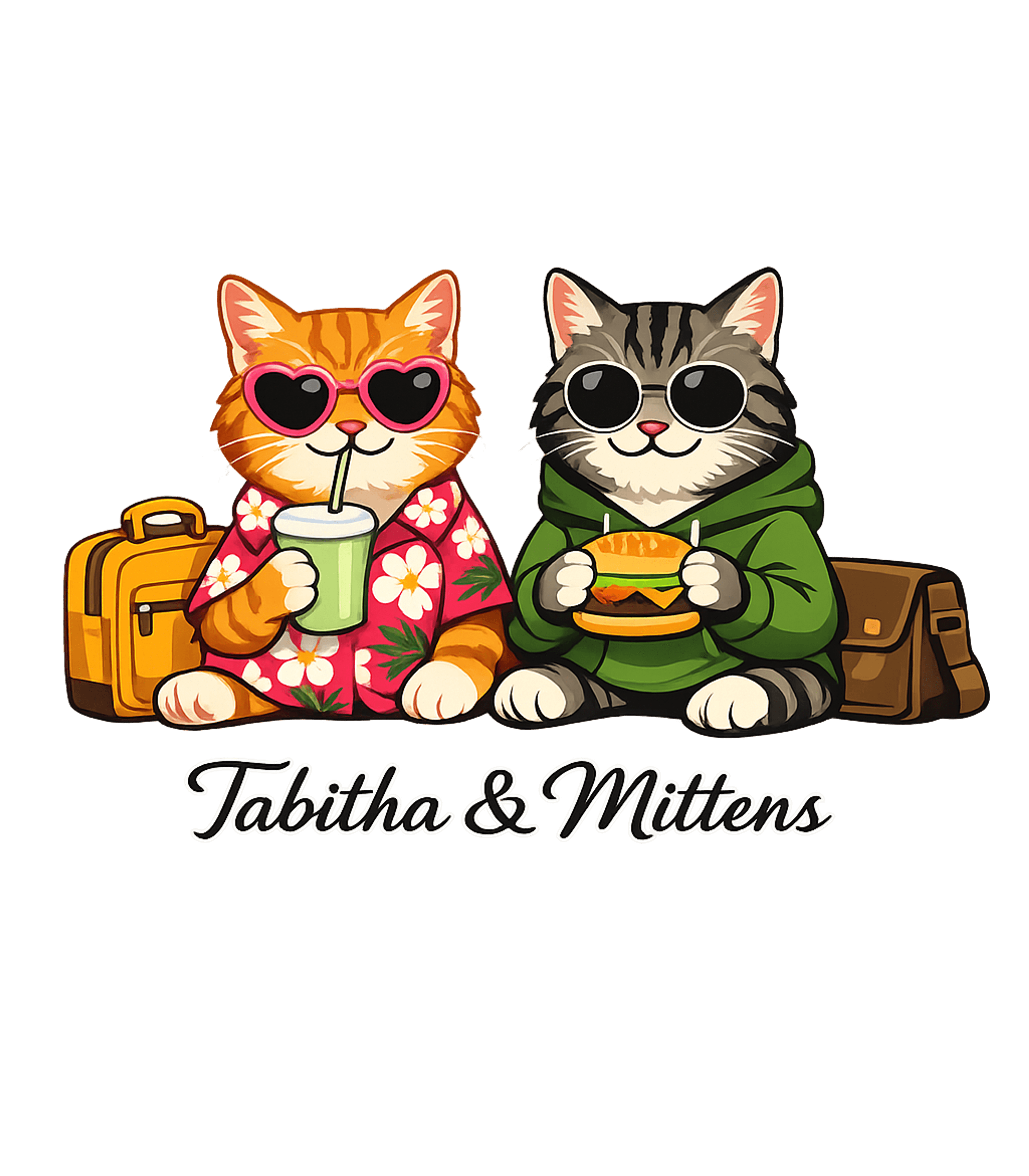 Tabitha & Mittens Adventure Cats Premium T-Shirt featuring Join Tabitha and Mittens on their adorable adventure with th – designed by Geoff Brown @ SunFrog Tabitha & Mittens Adventure Cats Premium T-Shirt featuring Join Tabitha and Mittens on their adorable adventure with th – designed by Geoff Brown @ SunFrog