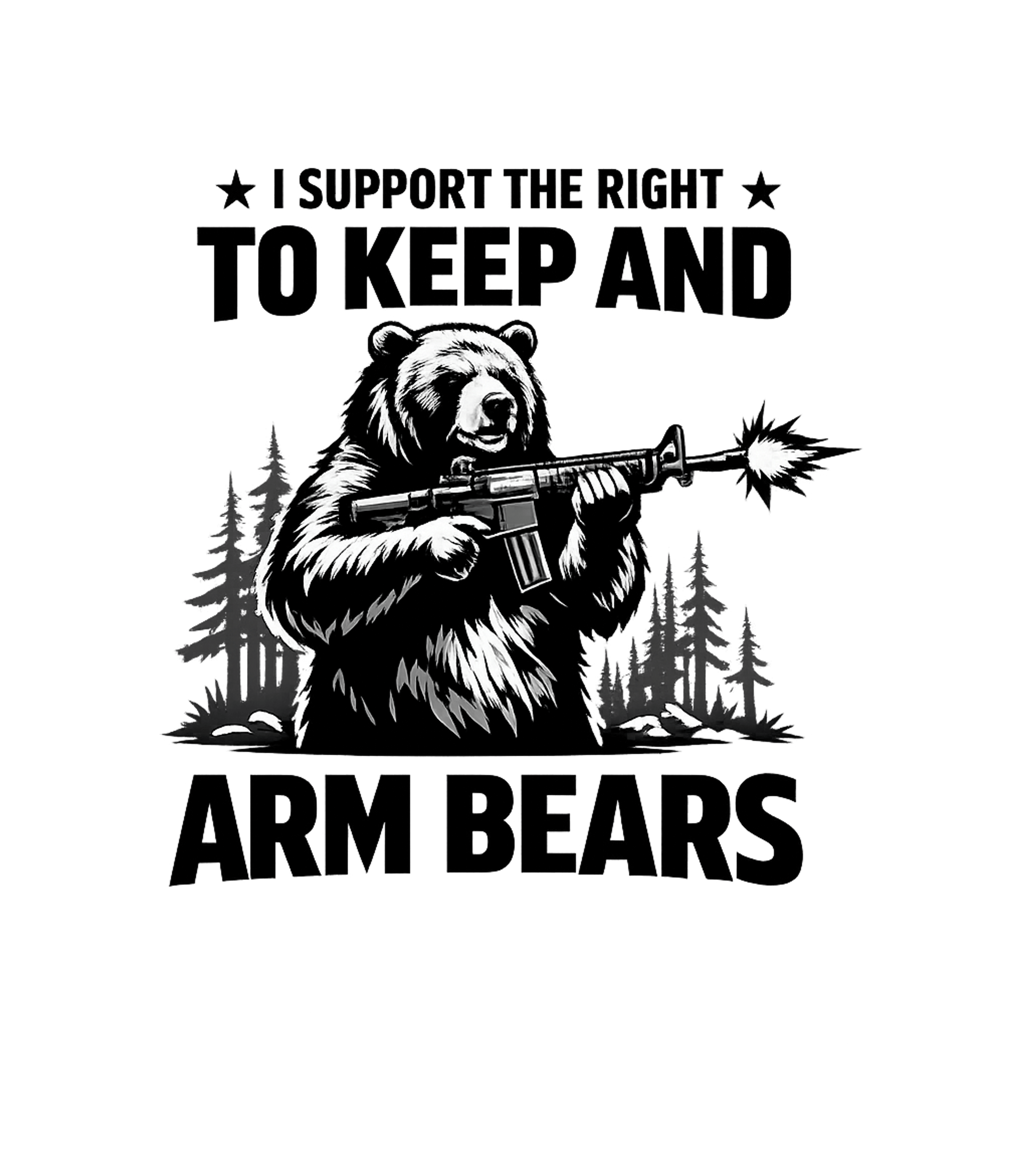 Tactical Bear Hunter Hunting Premium T-Shirt featuring This striking black and white artwork features a powerful be – designed by Geoff Brown @ SunFrog Tactical Bear Hunter Hunting Premium T-Shirt featuring This striking black and white artwork features a powerful be – designed by Geoff Brown @ SunFrog