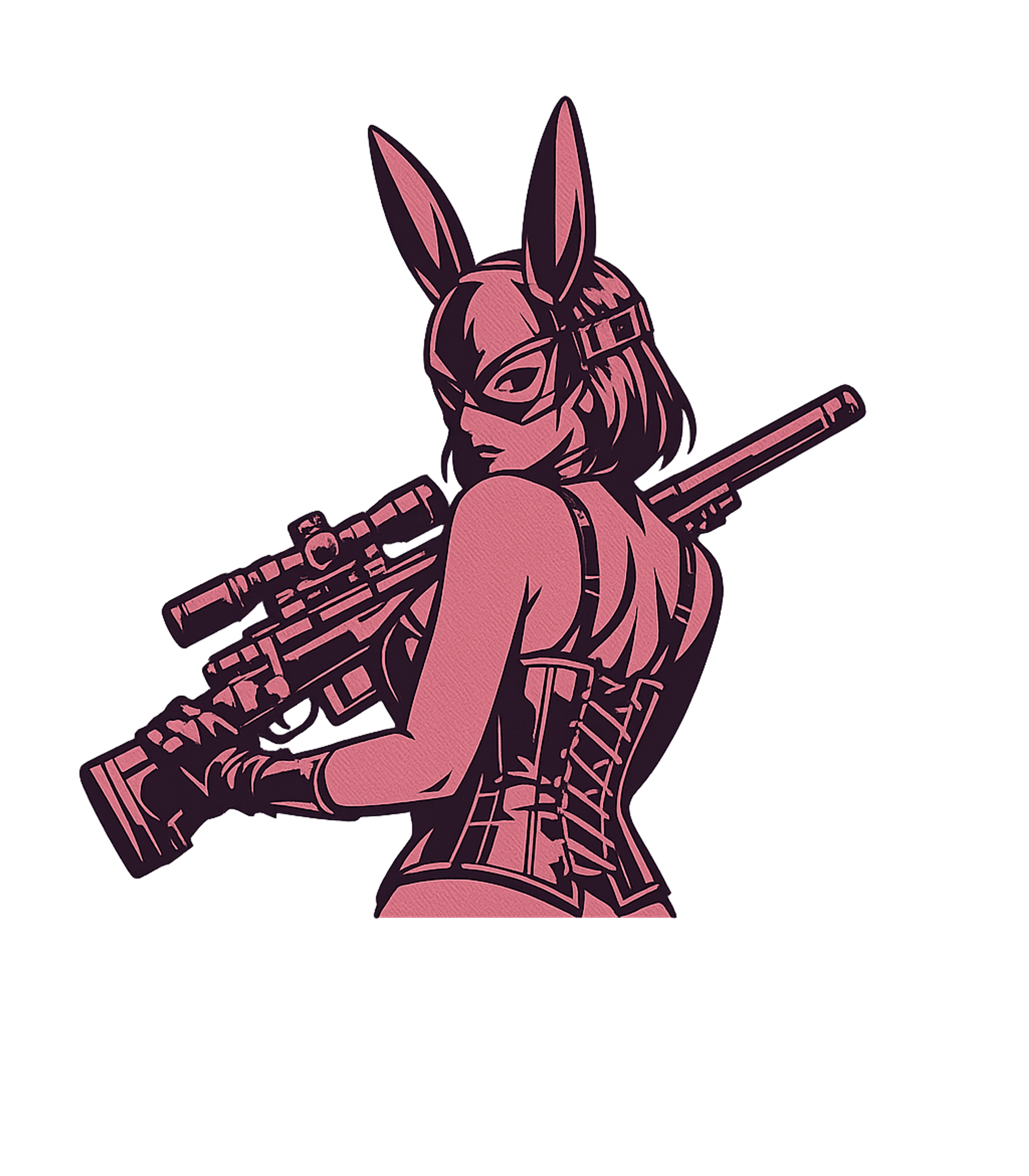 Tactical Bunny Sniper Gaming Tank Top featuring This striking graphic features a mysterious bunny-eared snip – designed by Geoff Brown @ SunFrog Tactical Bunny Sniper Gaming Tank Top featuring This striking graphic features a mysterious bunny-eared snip – designed by Geoff Brown @ SunFrog