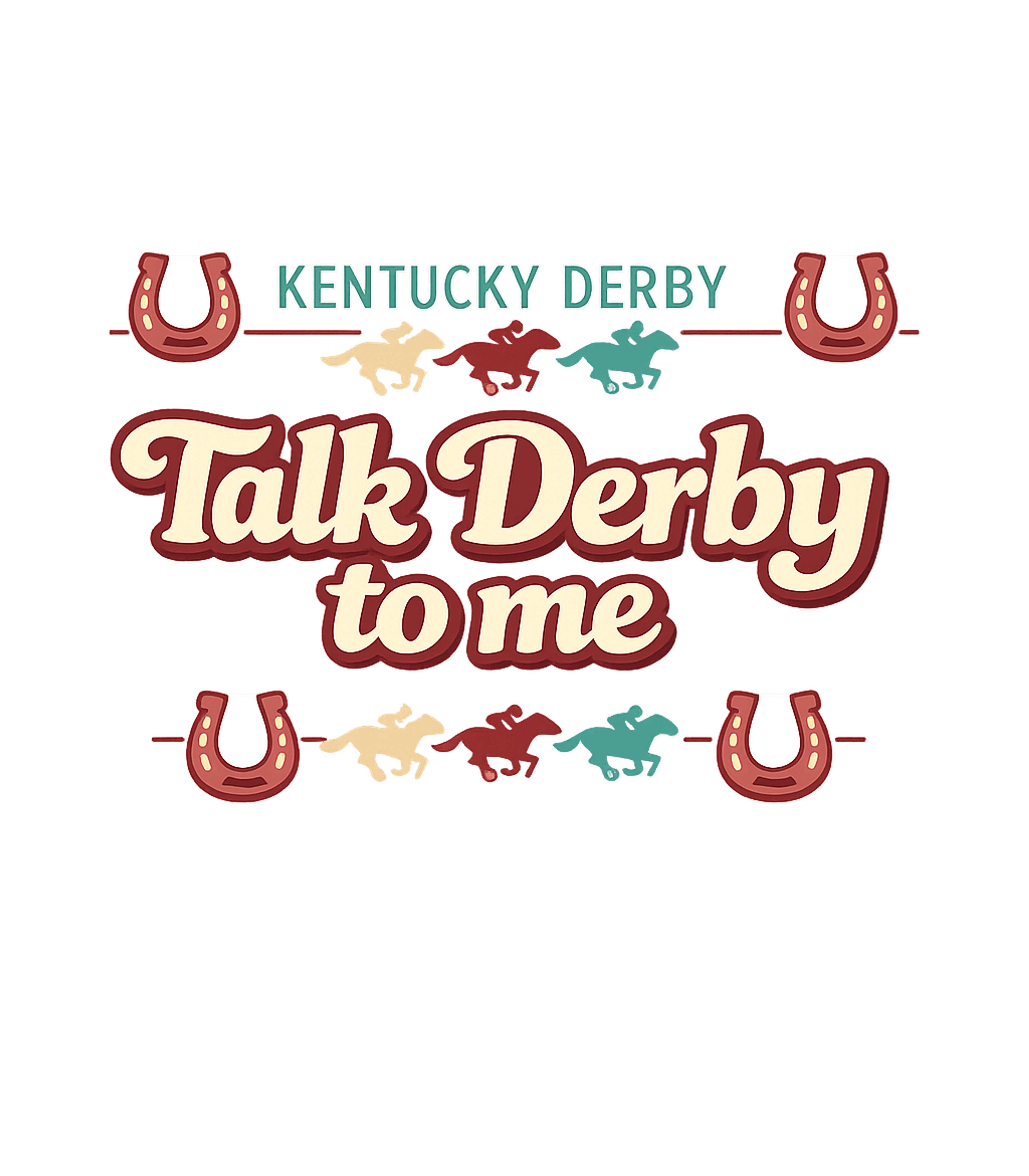 Talk Derby To Me Kentucky Premium T-Shirt featuring Get ready for race day with this fun retro Kentucky Derby de – designed by Geoff Brown @ SunFrog Talk Derby To Me Kentucky Premium T-Shirt featuring Get ready for race day with this fun retro Kentucky Derby de – designed by Geoff Brown @ SunFrog