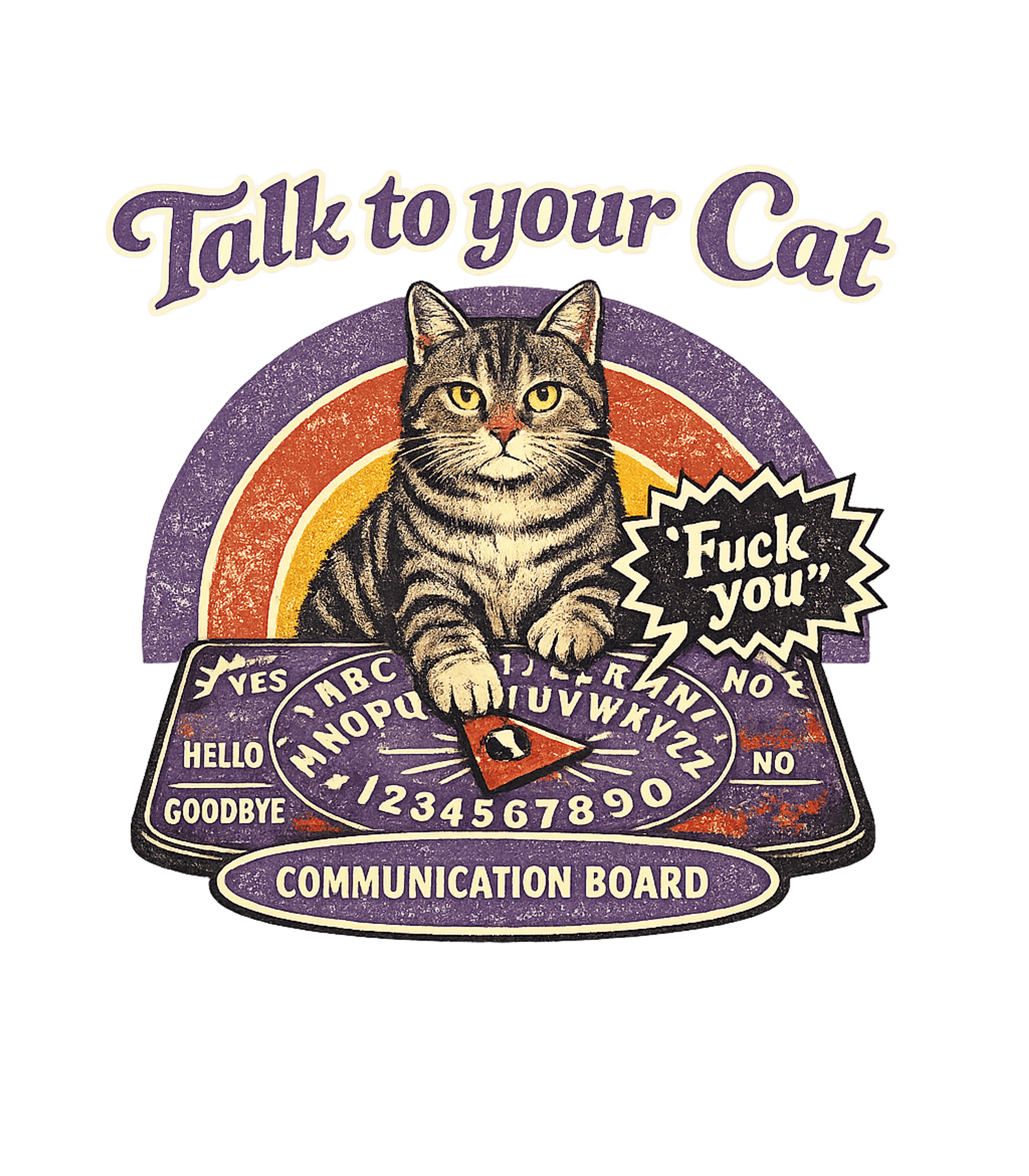 Talk to Your Cat Cats Premium T-Shirt featuring Unleash your inner cat whisperer with this hilarious retro g – designed by Geoff Brown @ SunFrog Talk to Your Cat Cats Premium T-Shirt featuring Unleash your inner cat whisperer with this hilarious retro g – designed by Geoff Brown @ SunFrog