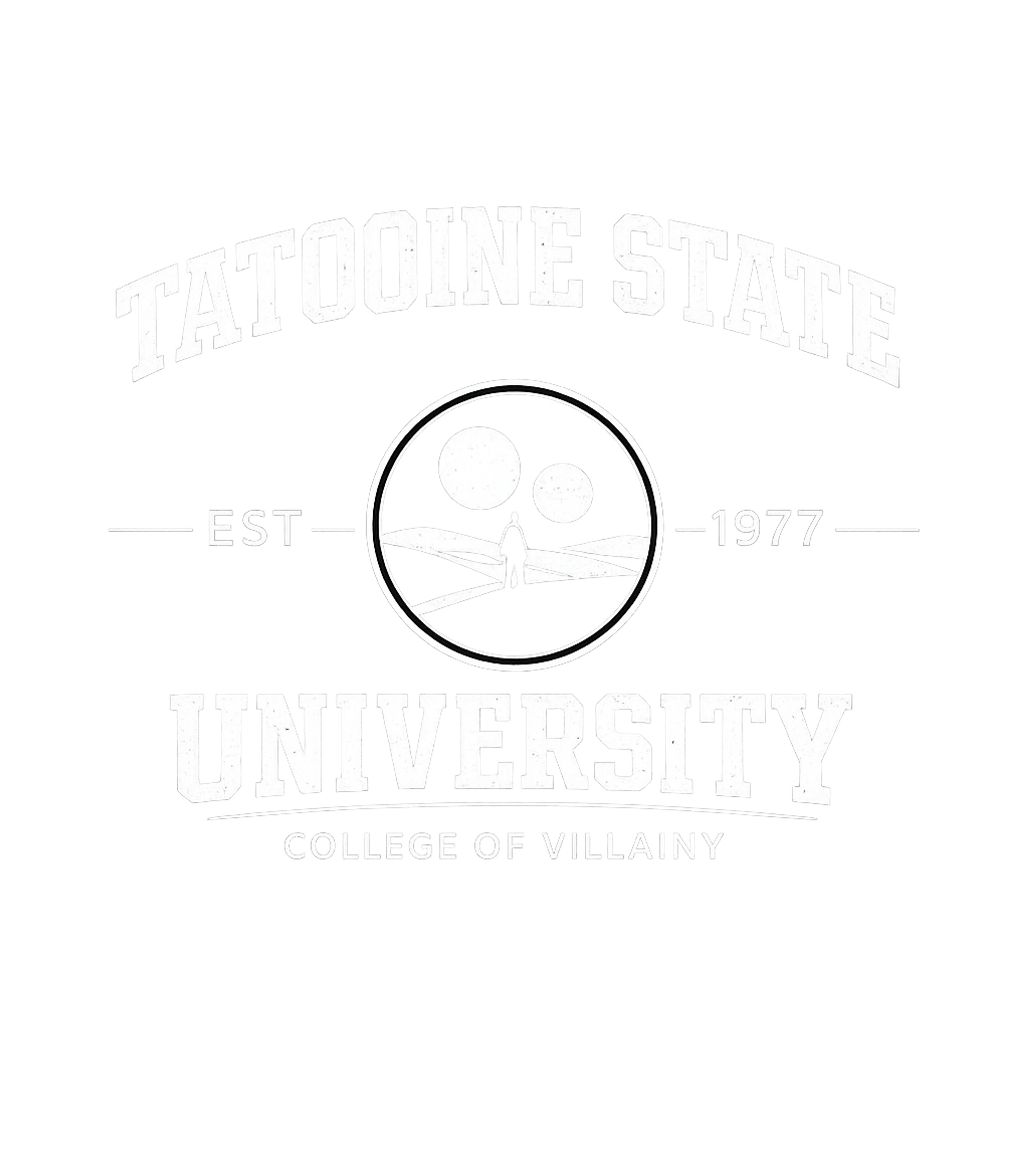 Tatooine State University Sarcasm Premium T-Shirt featuring This design playfully imagines a university on the iconic de – designed by Geoff Brown @ SunFrog Tatooine State University Sarcasm Premium T-Shirt featuring This design playfully imagines a university on the iconic de – designed by Geoff Brown @ SunFrog