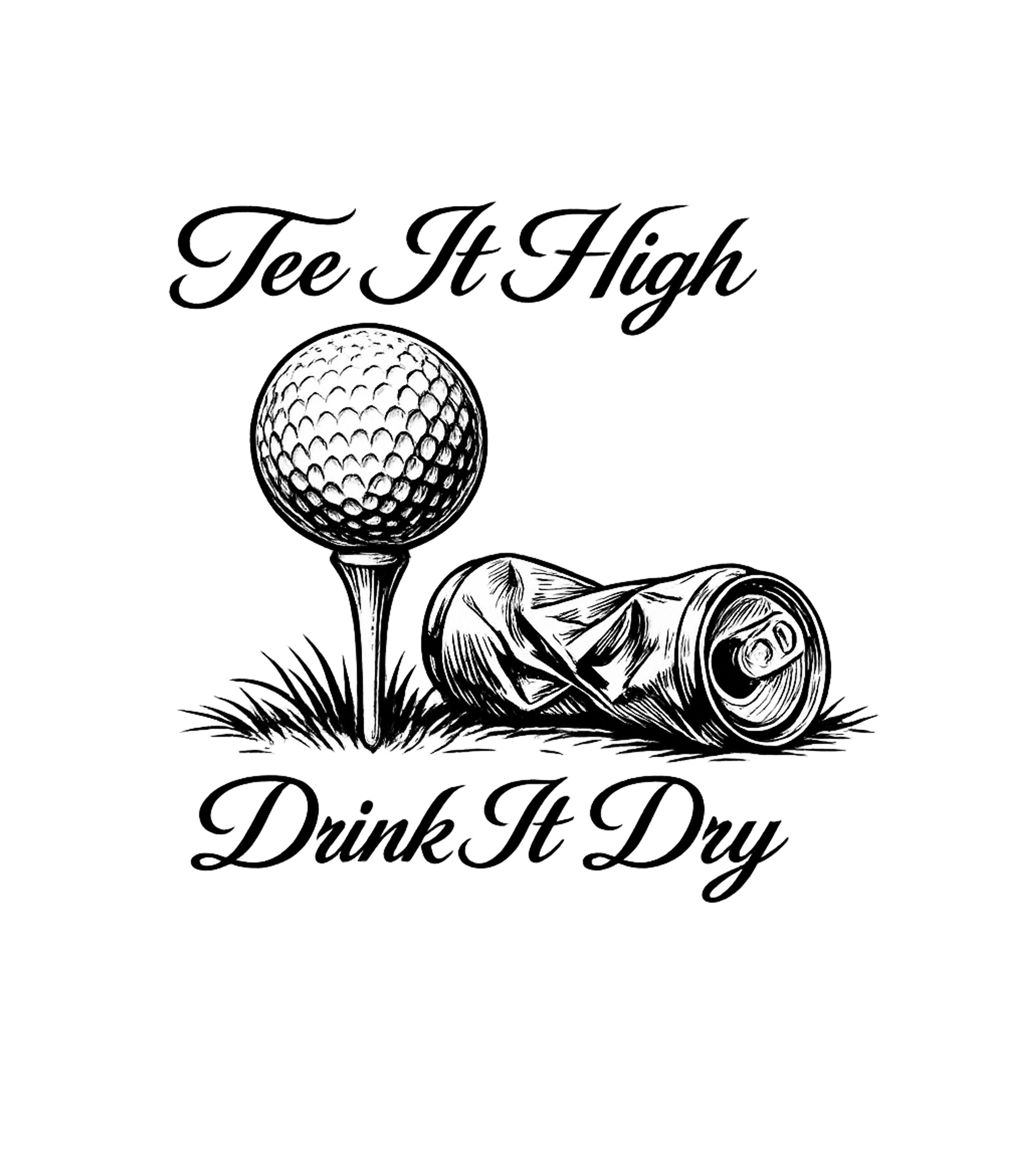 Tee It High Let It Fly Golf Premium T-Shirt featuring This graphic t-shirt features a hand-drawn illustration of a – designed by Geoff Brown @ SunFrog Tee It High Let It Fly Golf Premium T-Shirt featuring This graphic t-shirt features a hand-drawn illustration of a – designed by Geoff Brown @ SunFrog