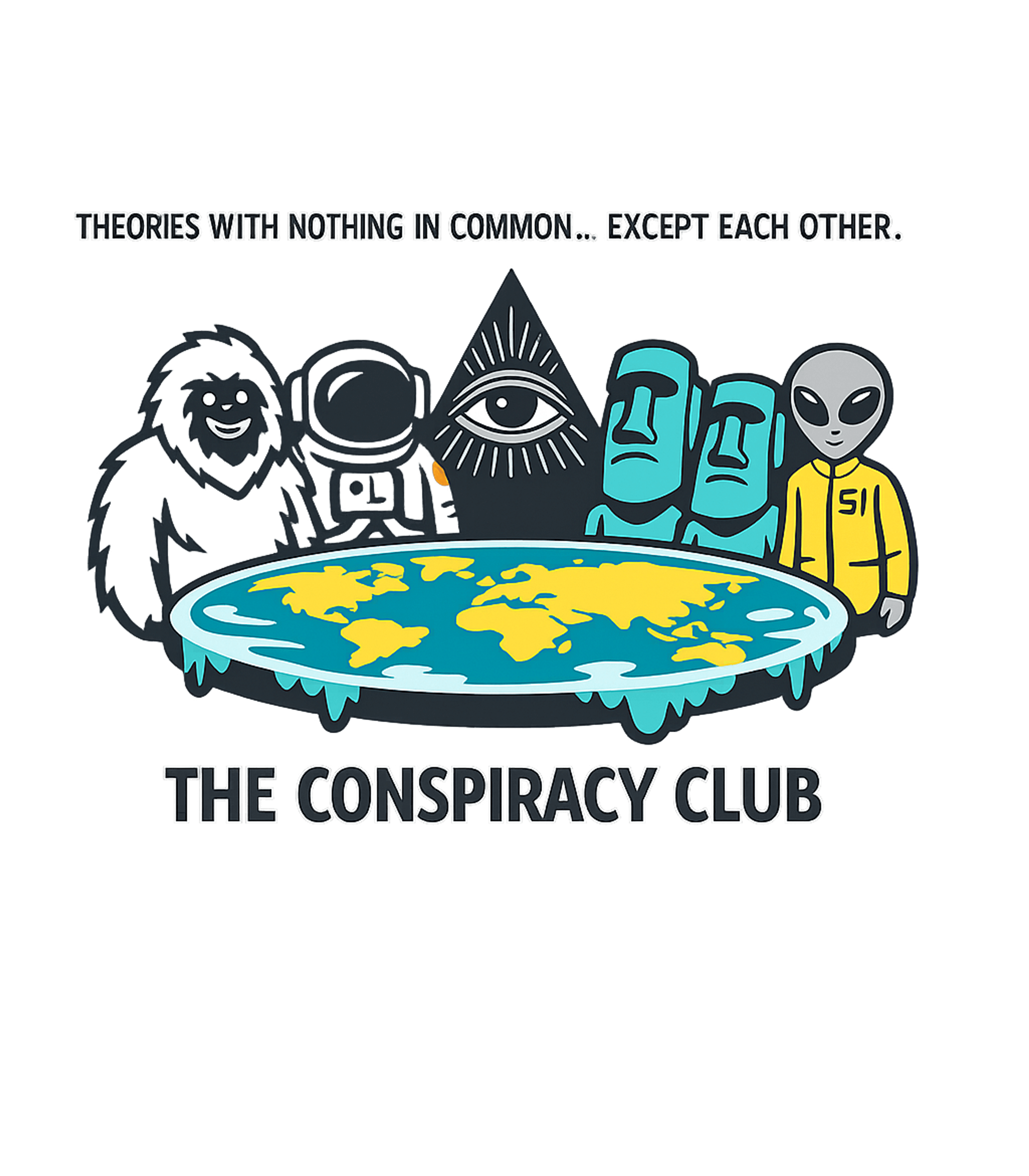 The Conspiracy Club Sarcasm Tank Top featuring Join 'The Conspiracy Club' with this humorous graphic featur – designed by Geoff Brown @ SunFrog The Conspiracy Club Sarcasm Tank Top featuring Join 'The Conspiracy Club' with this humorous graphic featur – designed by Geoff Brown @ SunFrog