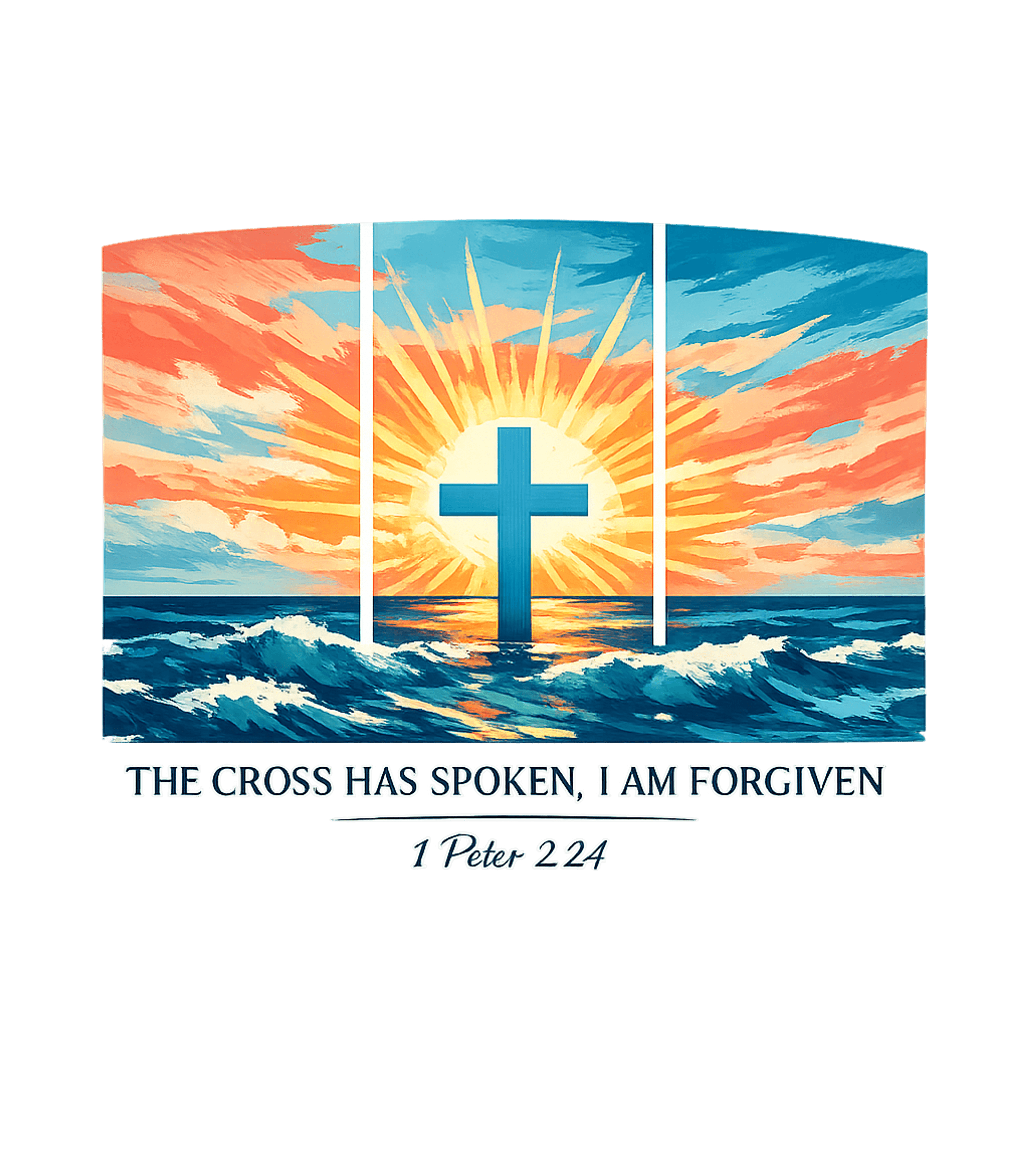 The Cross Has Spoken Bible Verses Premium T-Shirt featuring Embrace your faith with this vibrant graphic tee featuring a – designed by Geoff Brown @ SunFrog The Cross Has Spoken Bible Verses Premium T-Shirt featuring Embrace your faith with this vibrant graphic tee featuring a – designed by Geoff Brown @ SunFrog