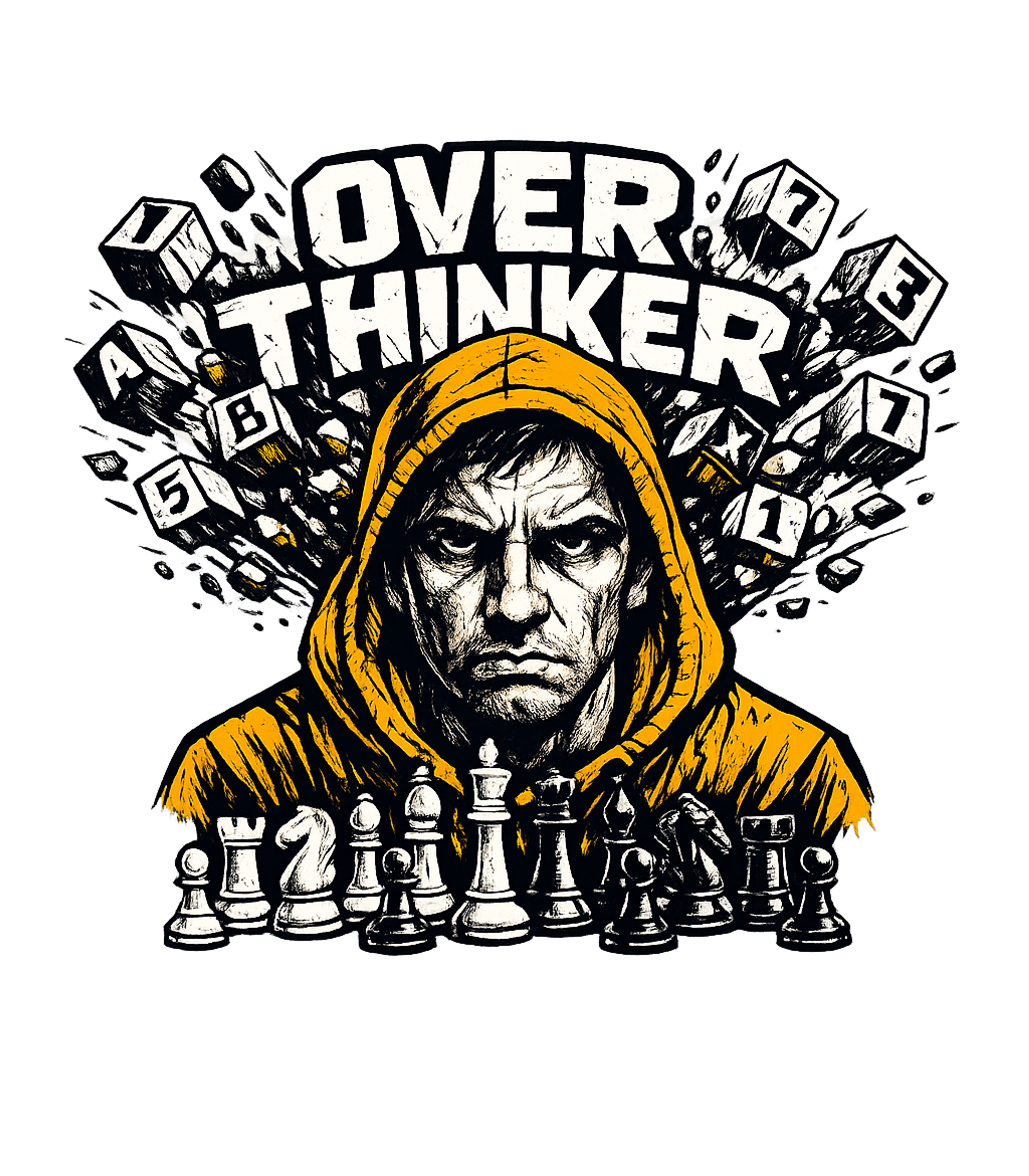 The Overthinker's Game Gaming Hooded Sweatshirt featuring Embrace your deep thinking with this intense graphic tee fea – designed by Geoff Brown @ SunFrog The Overthinker's Game Gaming Hooded Sweatshirt featuring Embrace your deep thinking with this intense graphic tee fea – designed by Geoff Brown @ SunFrog