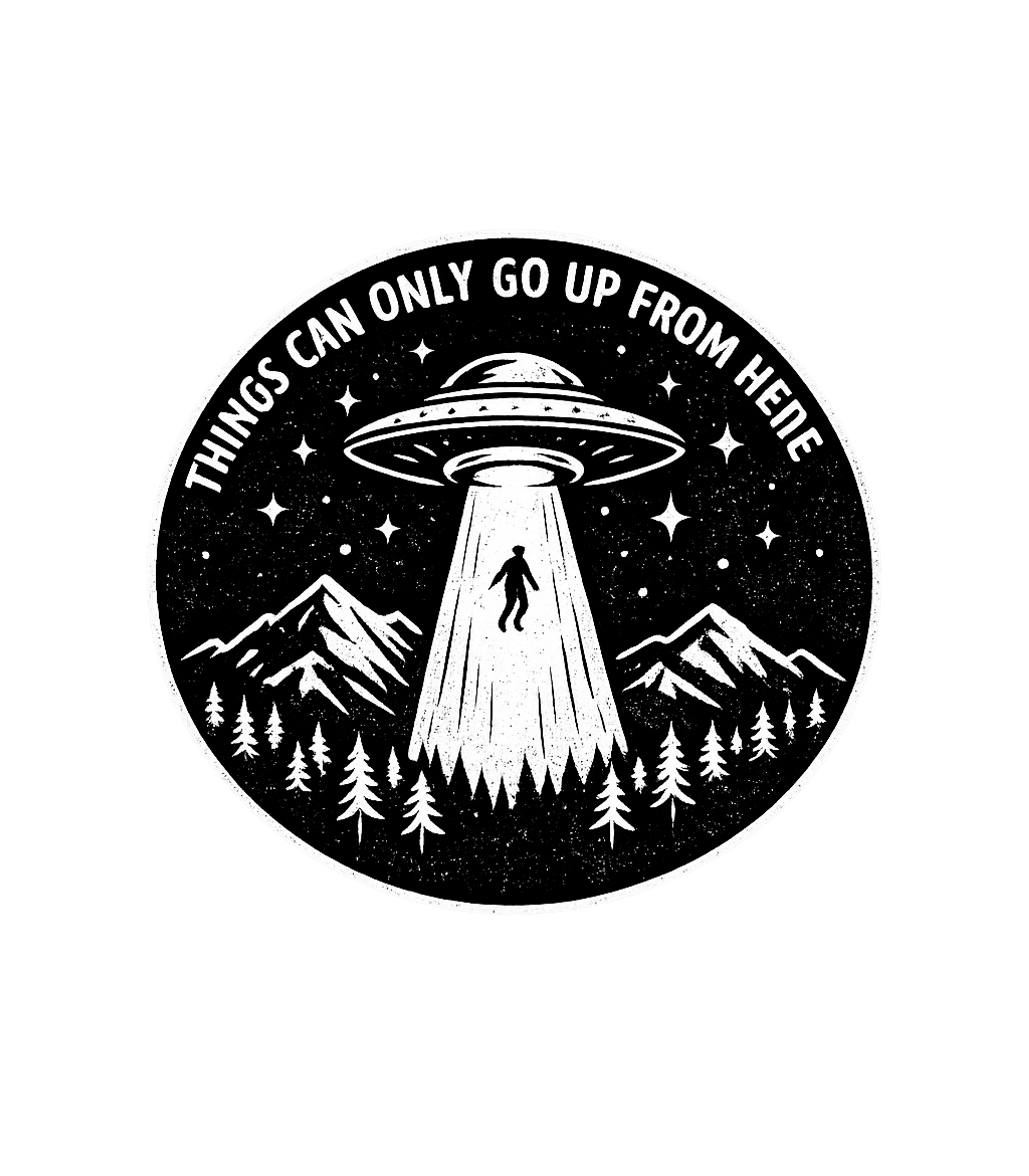 Things Go Up From Here Sarcasm Premium T-Shirt featuring Embrace an upward trajectory with this retro-style graphic t – designed by Geoff Brown @ SunFrog Things Go Up From Here Sarcasm Premium T-Shirt featuring Embrace an upward trajectory with this retro-style graphic t – designed by Geoff Brown @ SunFrog