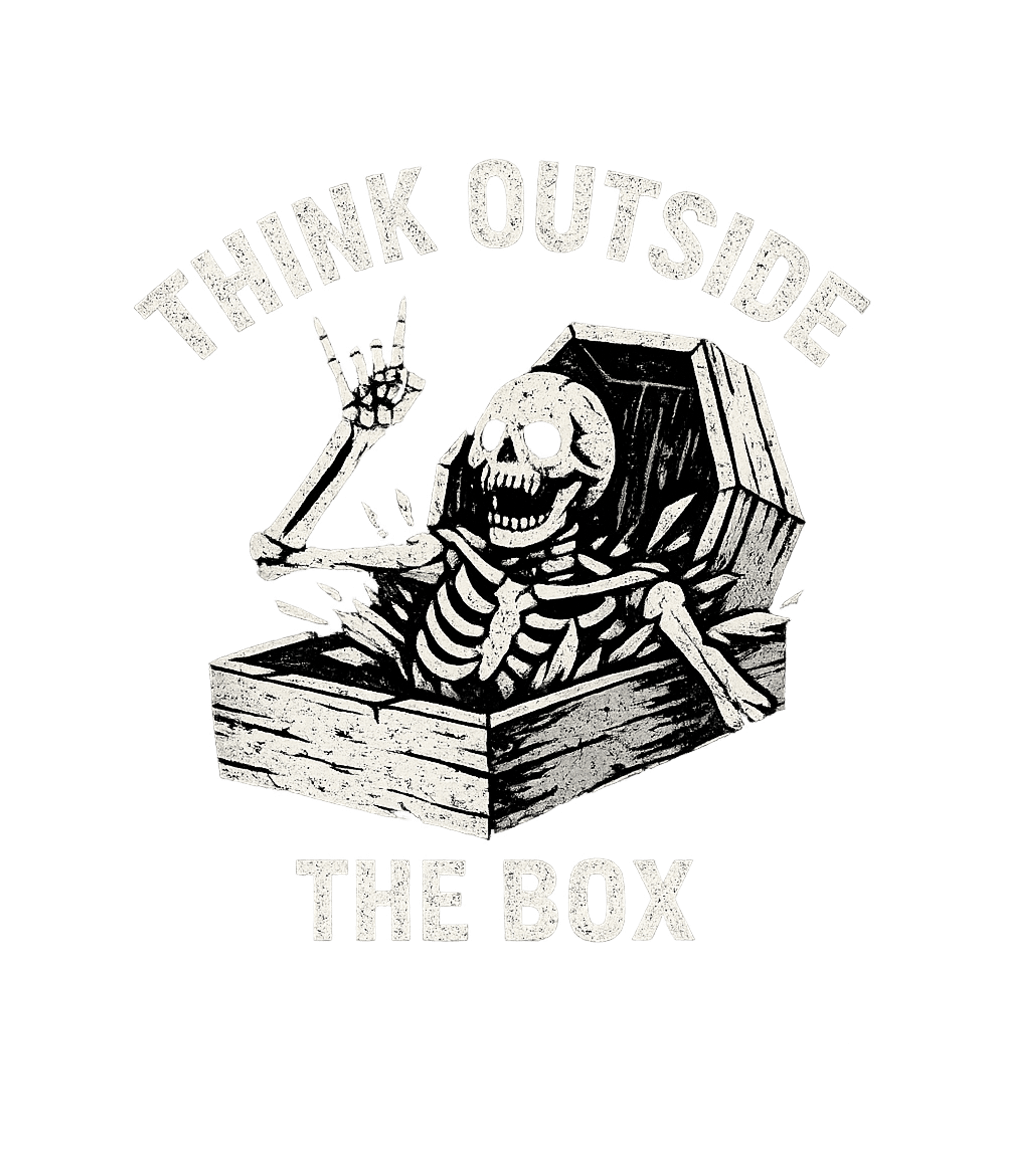 Think Outside The Box Sarcasm Sticker featuring Embrace unconventional thinking with this edgy graphic featu – designed by Geoff Brown @ SunFrog Think Outside The Box Sarcasm Sticker featuring Embrace unconventional thinking with this edgy graphic featu – designed by Geoff Brown @ SunFrog
