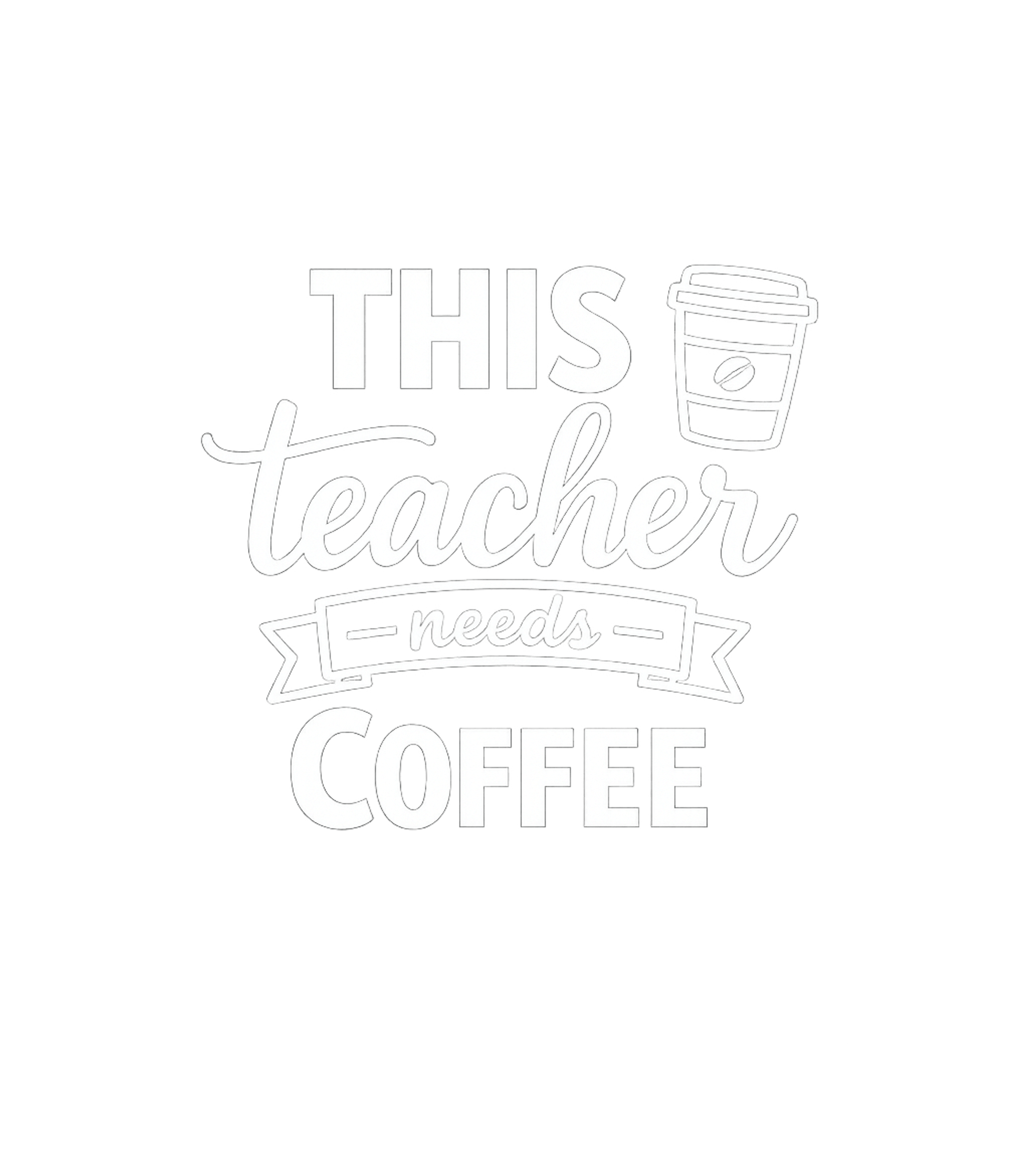 This Teacher Needs Coffee Teacher Appreciation Premium T-Shirt featuring This relatable graphic features a bold statement for every t – designed by Geoff Brown @ SunFrog This Teacher Needs Coffee Teacher Appreciation Premium T-Shirt featuring This relatable graphic features a bold statement for every t – designed by Geoff Brown @ SunFrog