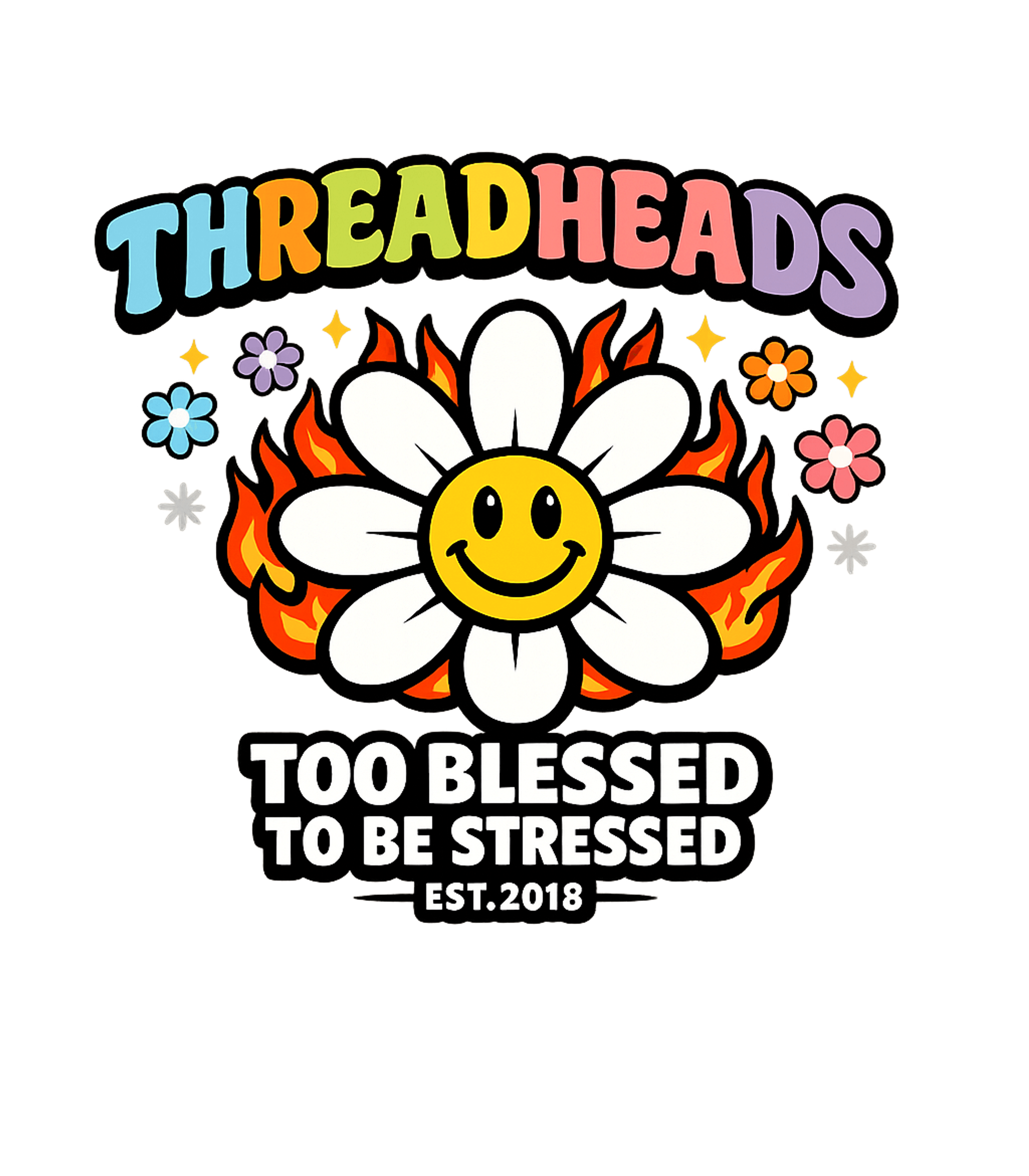 Threadheads Blessed Smiley Flower Inspirational Messages Premium T-Shirt featuring Embrace a positive mindset with this groovy 'Threadheads Too – designed by Geoff Brown @ SunFrog Threadheads Blessed Smiley Flower Inspirational Messages Premium T-Shirt featuring Embrace a positive mindset with this groovy 'Threadheads Too – designed by Geoff Brown @ SunFrog