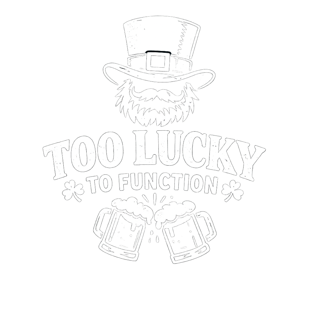 Too Lucky Function St. Patrick's Day Premium T-Shirt featuring Embrace your inner leprechaun with this fun, distressed grap – designed by Noah @ SunFrog Too Lucky Function St. Patrick's Day Premium T-Shirt featuring Embrace your inner leprechaun with this fun, distressed grap – designed by Noah @ SunFrog