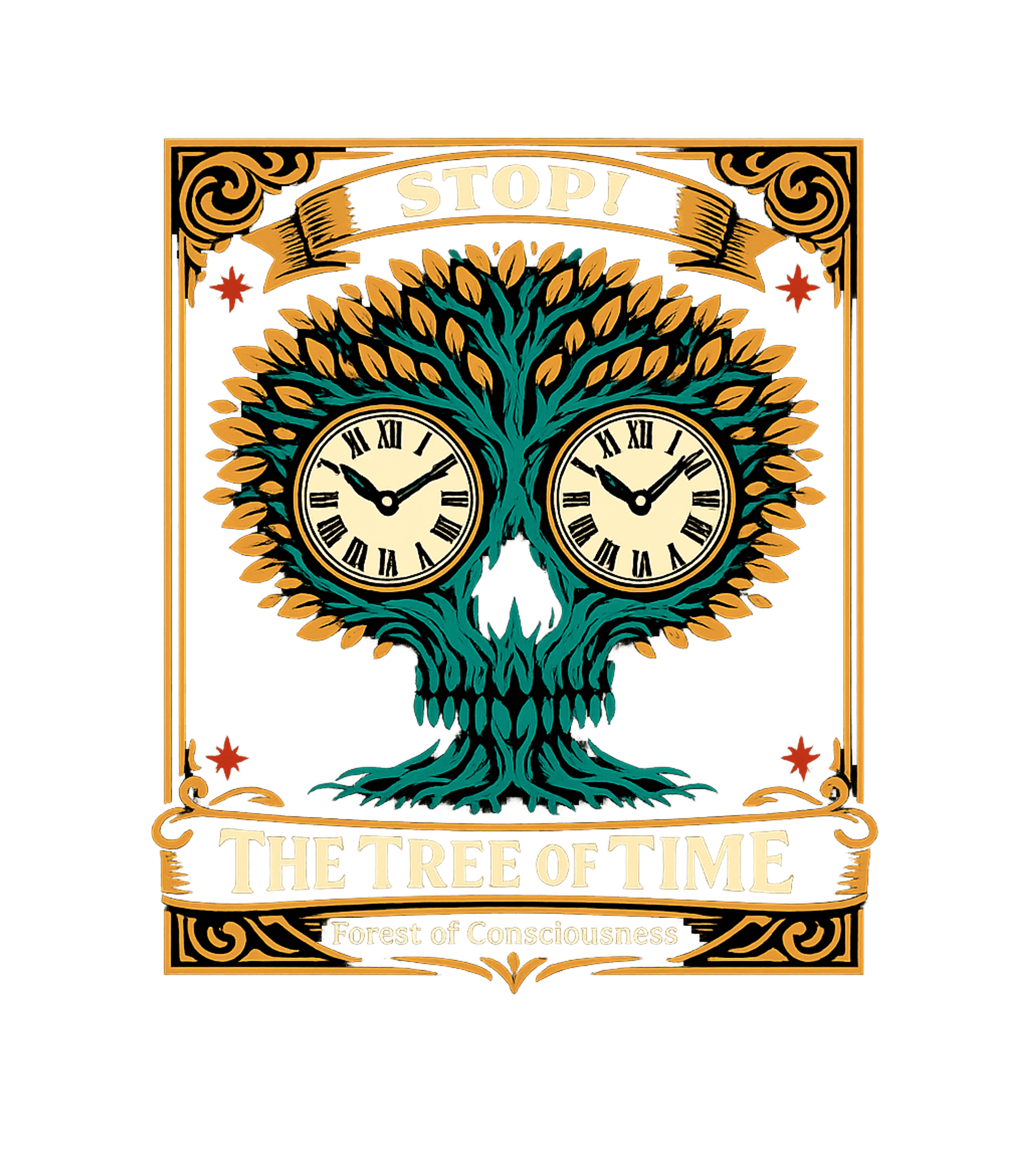 Tree of Time Consciousness Inspirational Messages Premium T-Shirt featuring Embrace the mystical flow of existence with this intricate ' – designed by Geoff Brown @ SunFrog Tree of Time Consciousness Inspirational Messages Premium T-Shirt featuring Embrace the mystical flow of existence with this intricate ' – designed by Geoff Brown @ SunFrog