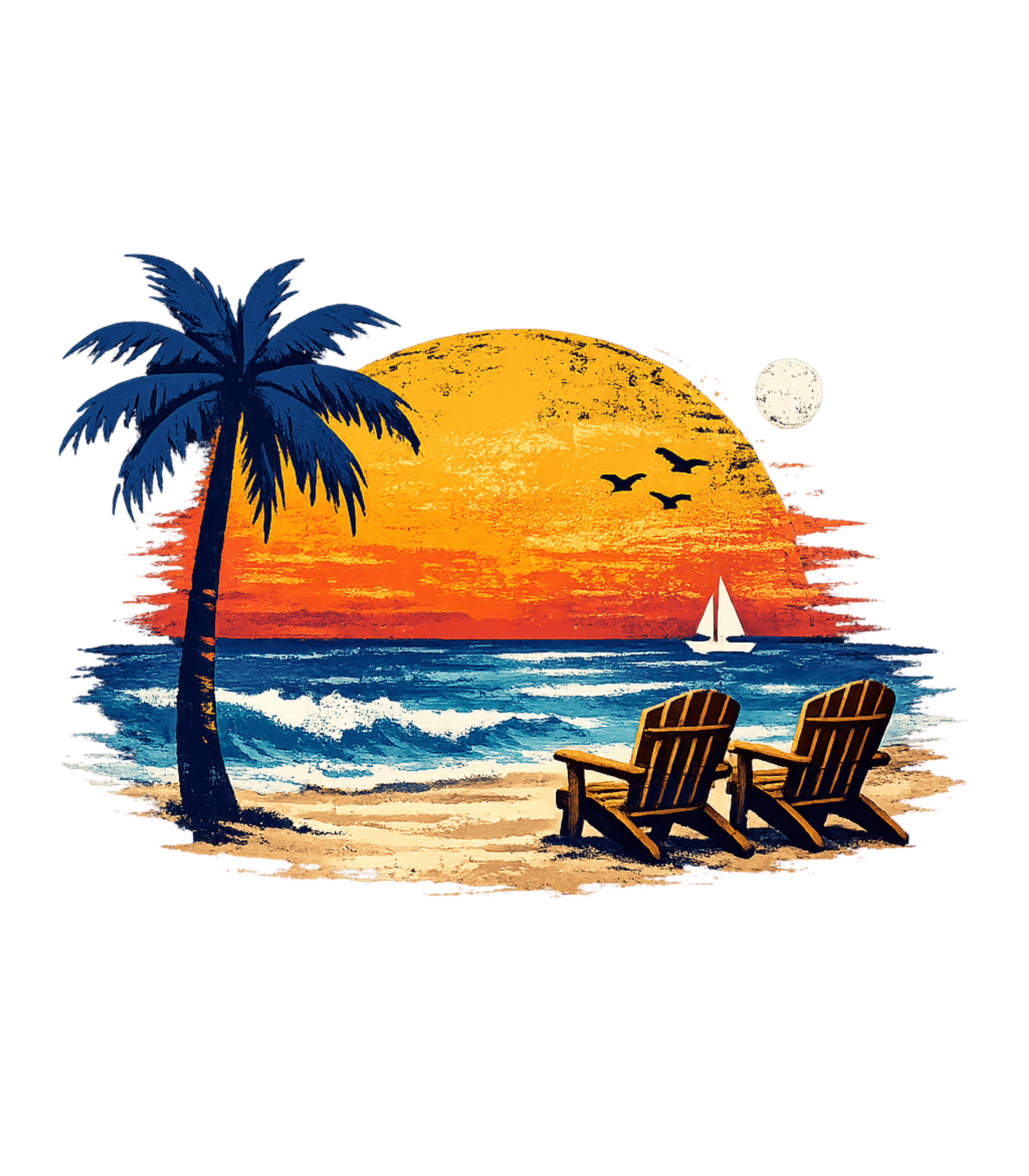 Tropical Beach Sunset Relaxation Travel Premium T-Shirt featuring Embrace the serene beauty of a tropical sunset with this vib – designed by Geoff Brown @ SunFrog Tropical Beach Sunset Relaxation Travel Premium T-Shirt featuring Embrace the serene beauty of a tropical sunset with this vib – designed by Geoff Brown @ SunFrog