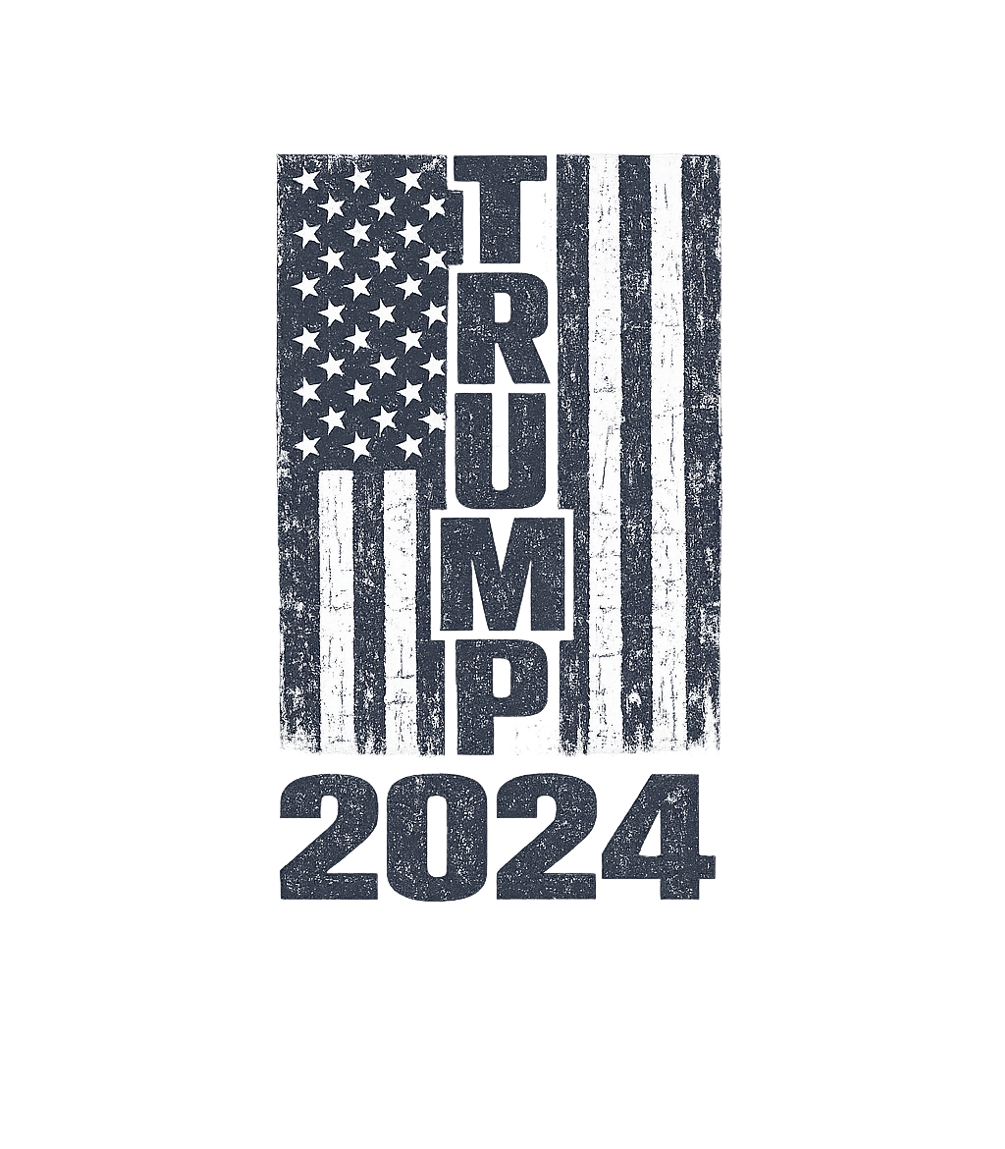 Trump 2024 Flag American Flag Premium T-Shirt featuring This design features a distressed American flag with "TRUMP – designed by Geoff Brown @ SunFrog Trump 2024 Flag American Flag Premium T-Shirt featuring This design features a distressed American flag with "TRUMP – designed by Geoff Brown @ SunFrog
