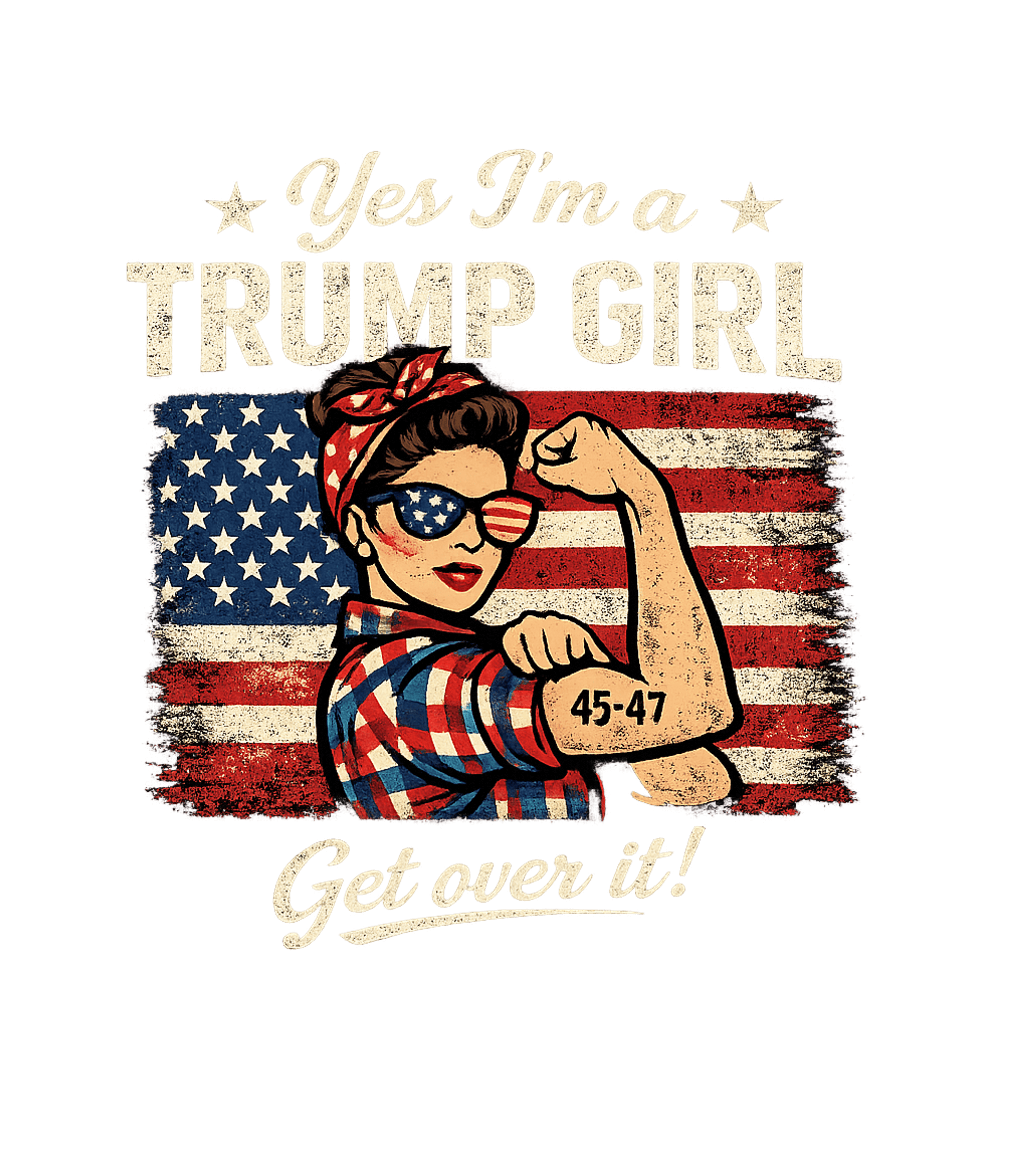 Trump Girl Pride American Flag Premium T-Shirt featuring Show your unwavering support with this bold graphic featurin – designed by Geoff Brown @ SunFrog Trump Girl Pride American Flag Premium T-Shirt featuring Show your unwavering support with this bold graphic featurin – designed by Geoff Brown @ SunFrog