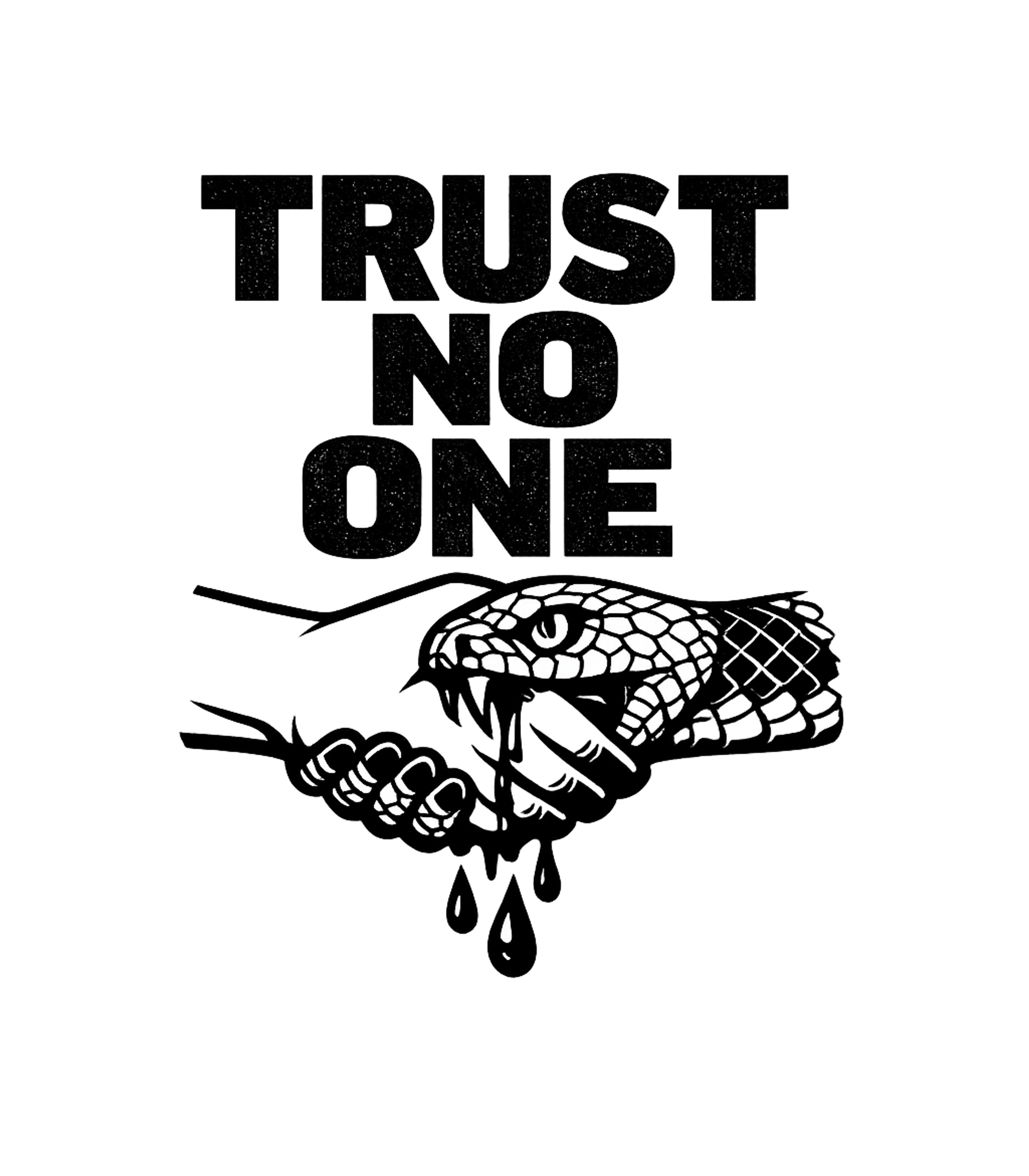 Trust No One Snake Sarcasm Premium T-Shirt featuring This edgy graphic tee features a snake and a bleeding hand w – designed by Geoff Brown @ SunFrog Trust No One Snake Sarcasm Premium T-Shirt featuring This edgy graphic tee features a snake and a bleeding hand w – designed by Geoff Brown @ SunFrog