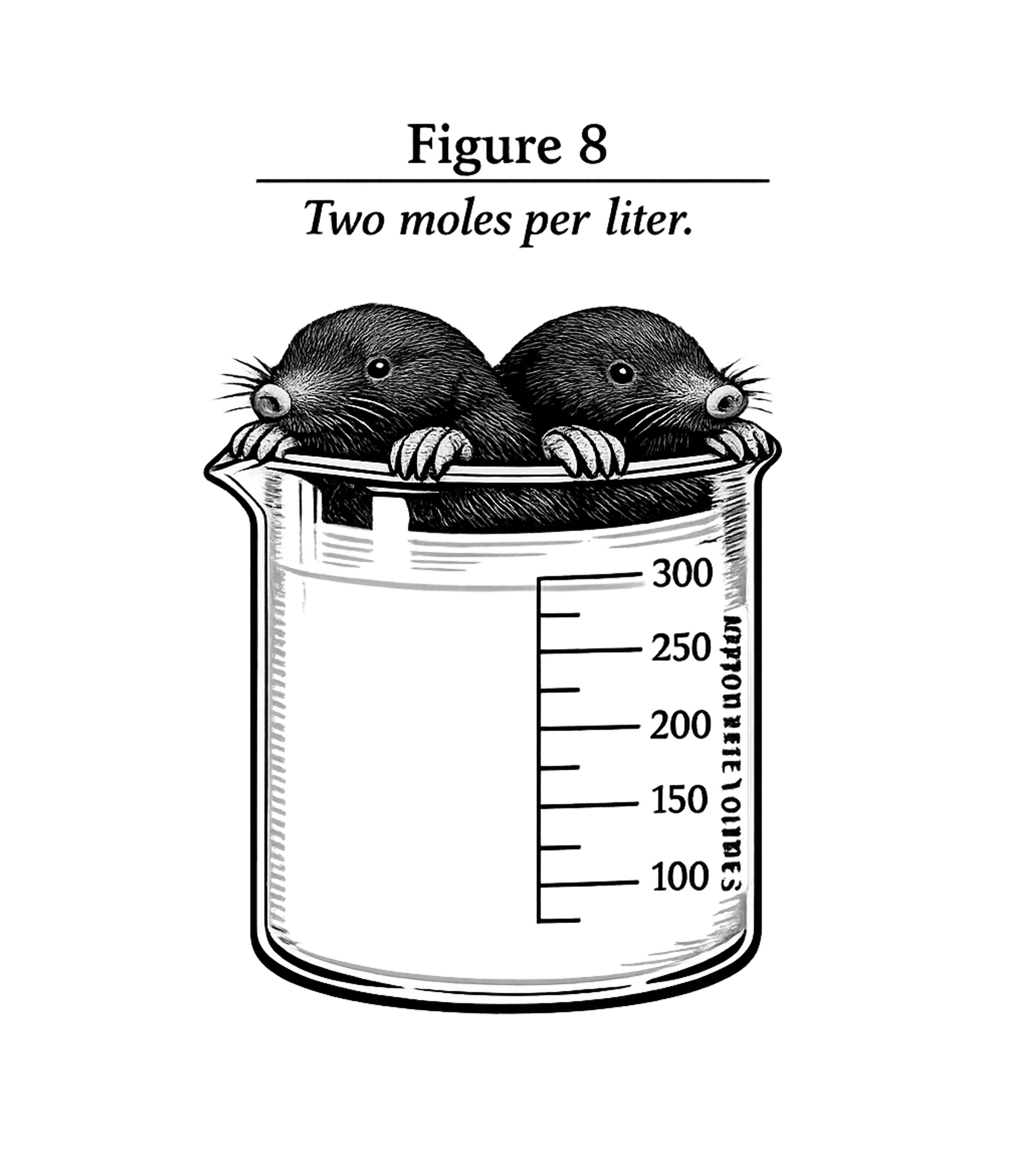 Two Moles Per Liter Dad Jokes Hooded Sweatshirt featuring This design features two adorable moles in a beaker with the – designed by Geoff Brown @ SunFrog Two Moles Per Liter Dad Jokes Hooded Sweatshirt featuring This design features two adorable moles in a beaker with the – designed by Geoff Brown @ SunFrog