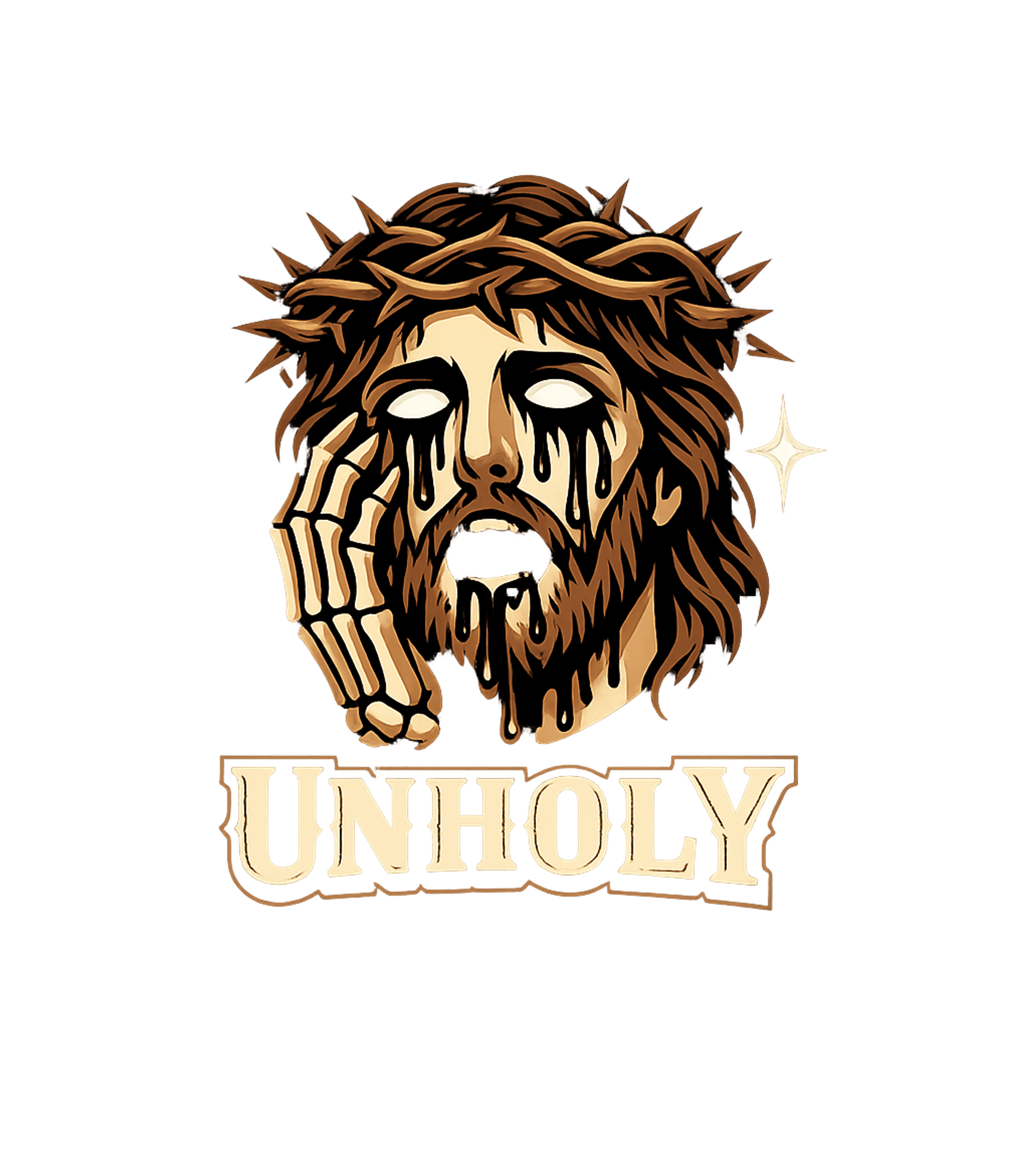Unholy Jesus Graphic Church Humor Crewneck Sweatshirt featuring Embrace the provocative with this graphic featuring a distre – designed by Geoff Brown @ SunFrog Unholy Jesus Graphic Church Humor Crewneck Sweatshirt featuring Embrace the provocative with this graphic featuring a distre – designed by Geoff Brown @ SunFrog