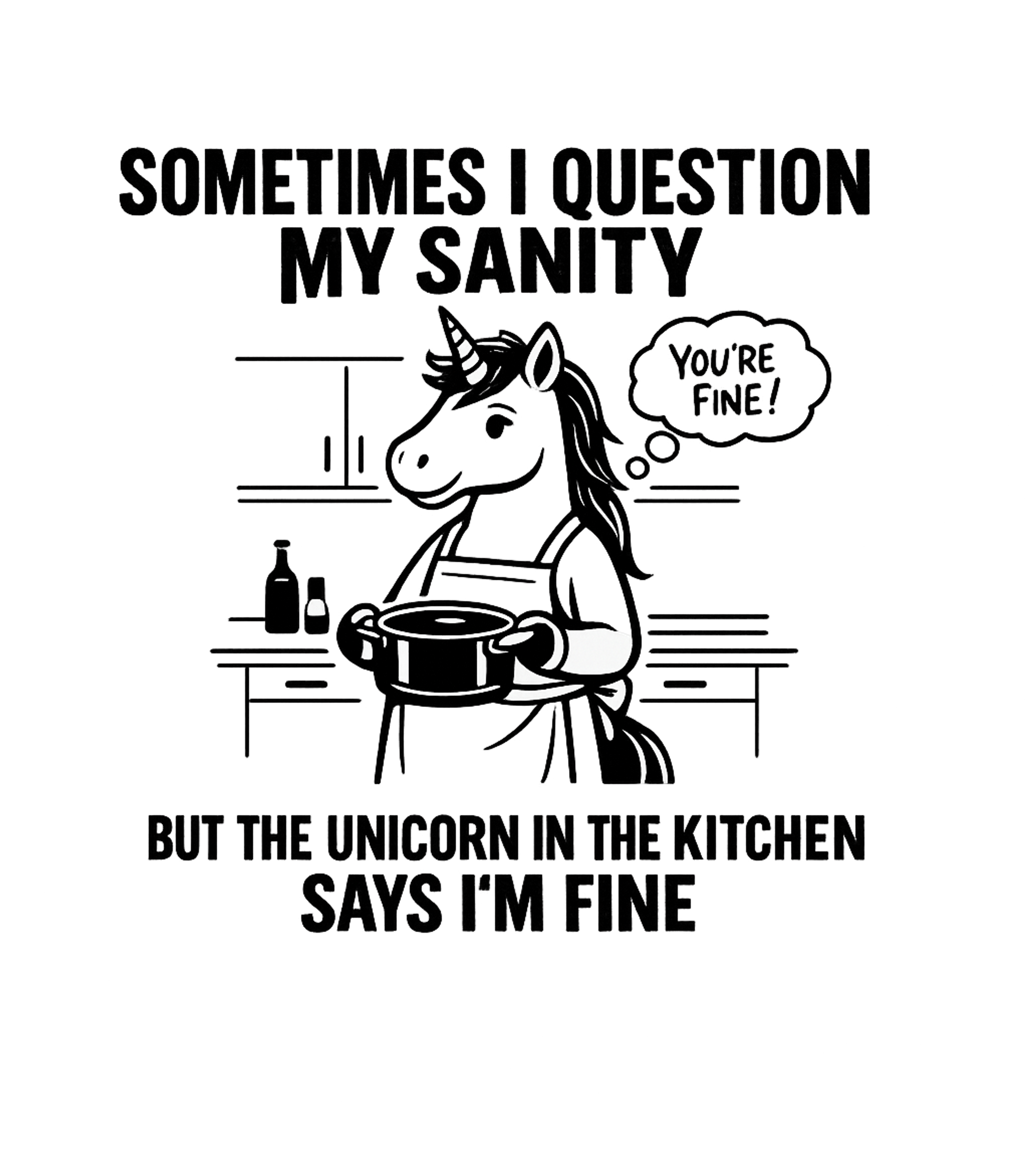 Unicorn Chef Cooking / BBQ Premium T-Shirt featuring This whimsical minimalist design features a unicorn-like cre – designed by Geoff Brown @ SunFrog Unicorn Chef Cooking / BBQ Premium T-Shirt featuring This whimsical minimalist design features a unicorn-like cre – designed by Geoff Brown @ SunFrog