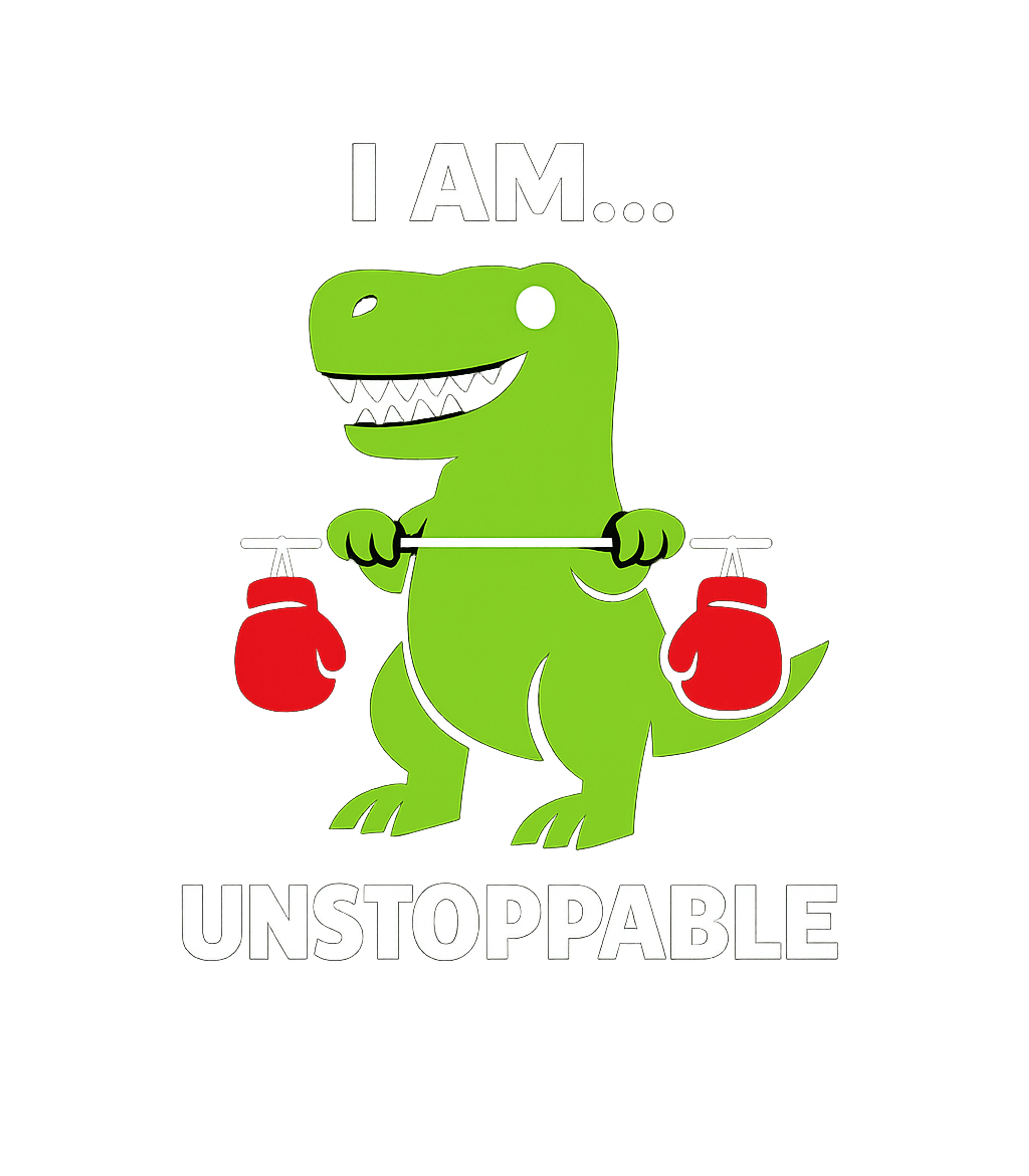 Unstoppable T-Rex Fitness Sticker featuring Show your unstoppable spirit with this fun graphic featuring – designed by Geoff Brown @ SunFrog Unstoppable T-Rex Fitness Sticker featuring Show your unstoppable spirit with this fun graphic featuring – designed by Geoff Brown @ SunFrog