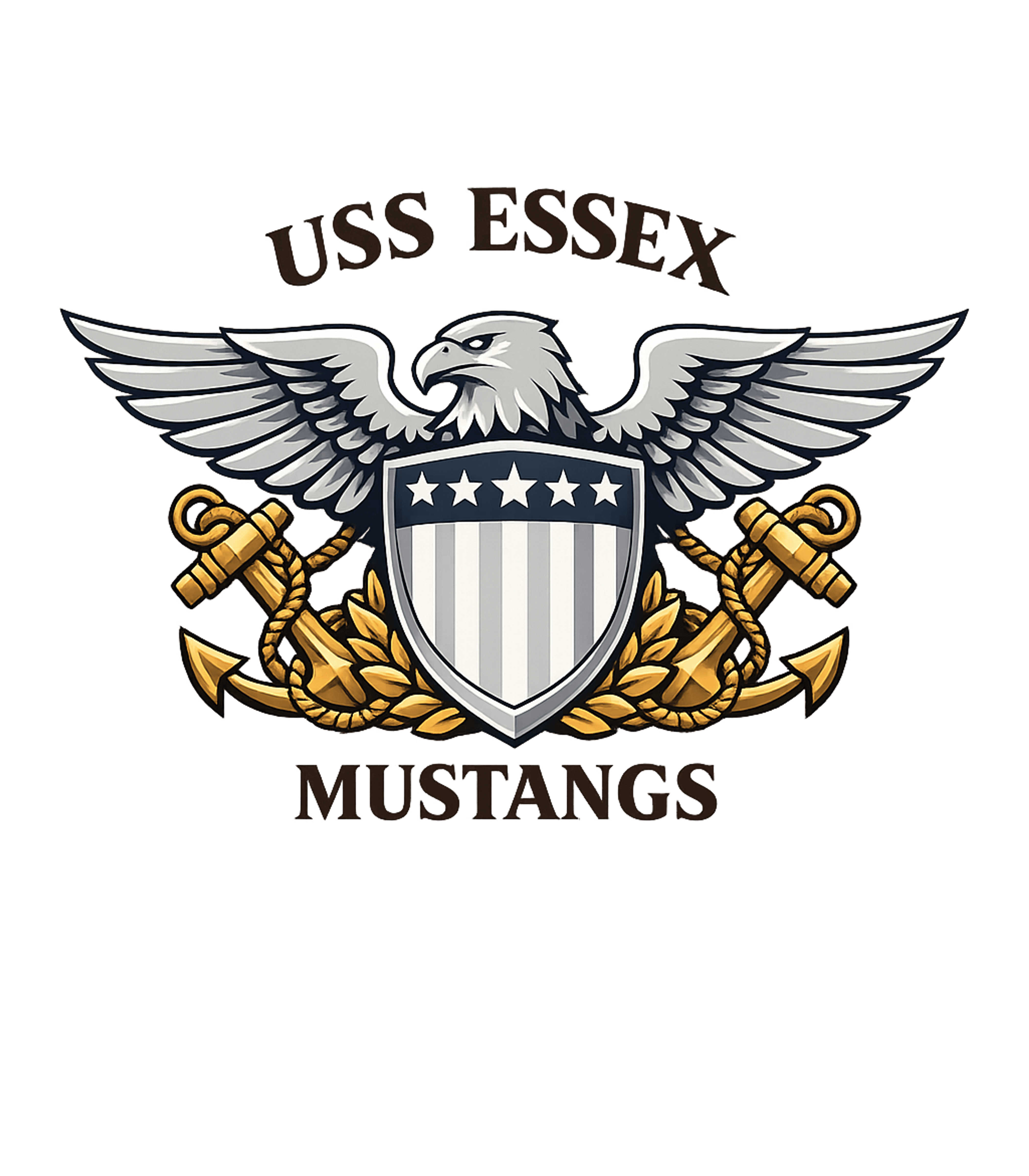 USS Essex Mustangs Emblem Military Pride Premium T-Shirt featuring Show your pride with this bold USS Essex Mustangs emblem – designed by Geoff Brown @ SunFrog USS Essex Mustangs Emblem Military Pride Premium T-Shirt featuring Show your pride with this bold USS Essex Mustangs emblem – designed by Geoff Brown @ SunFrog