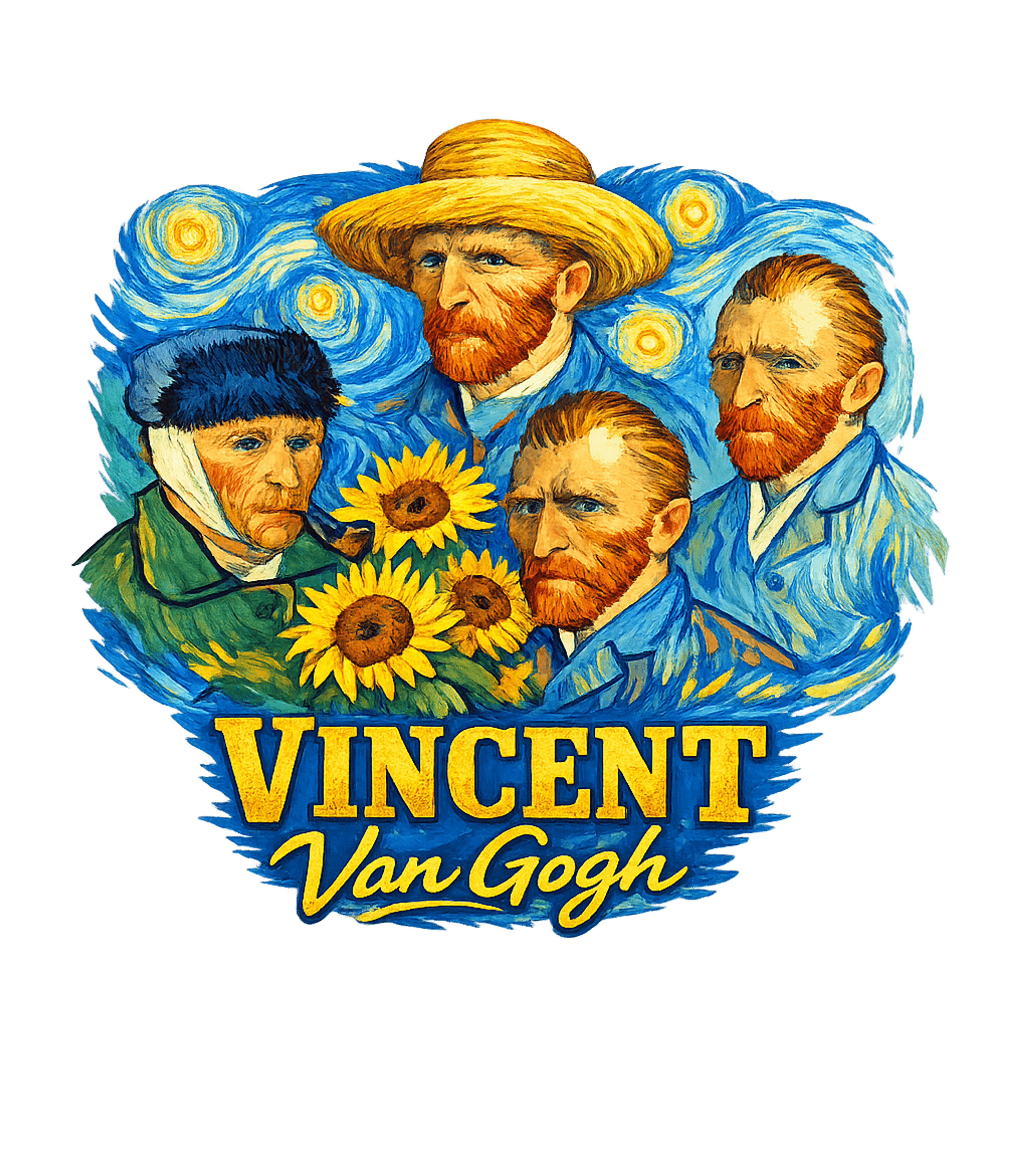 Van Gogh Masterpiece Photography Premium T-Shirt featuring Celebrate the iconic artist Vincent Van Gogh with this vibra – designed by Geoff Brown @ SunFrog Van Gogh Masterpiece Photography Premium T-Shirt featuring Celebrate the iconic artist Vincent Van Gogh with this vibra – designed by Geoff Brown @ SunFrog