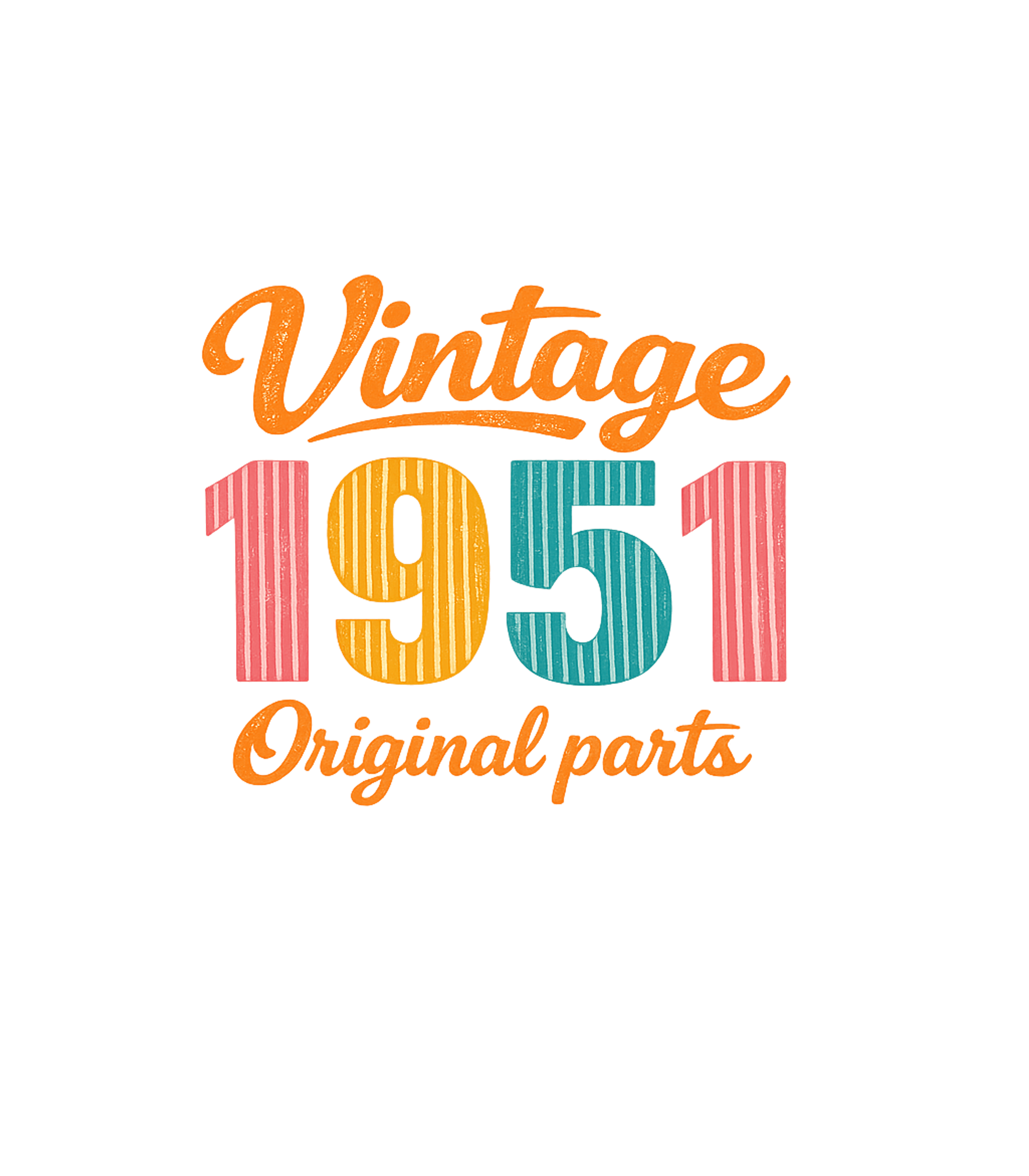 Vintage 1951 Original Parts Birthdays Premium T-Shirt featuring This retro-inspired tee features "Vintage 1951 Original part – designed by Geoff Brown @ SunFrog Vintage 1951 Original Parts Birthdays Premium T-Shirt featuring This retro-inspired tee features "Vintage 1951 Original part – designed by Geoff Brown @ SunFrog