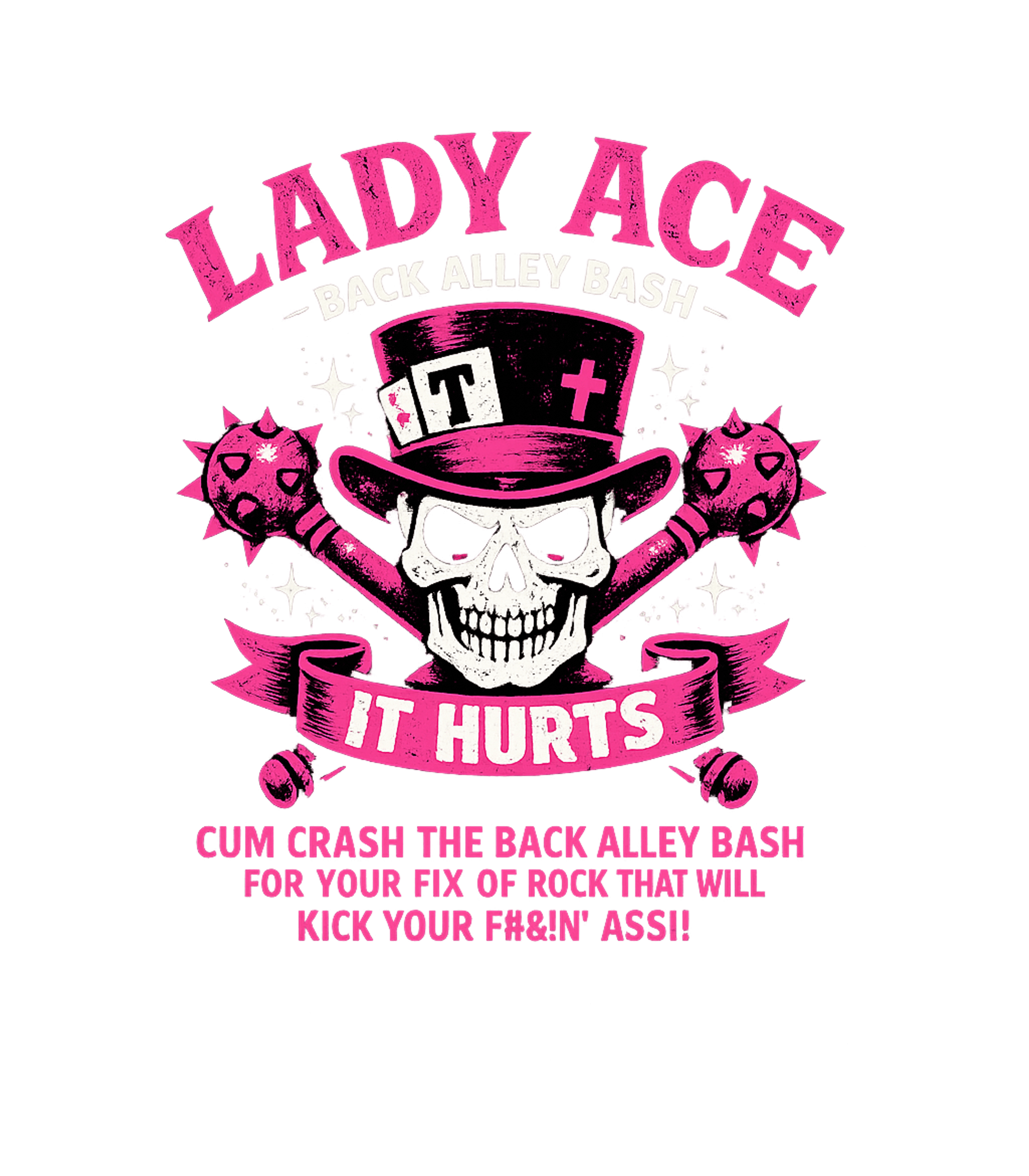 Vintage Lady Ace Back Alley Bash Single Stitch T-Shirt (1990s) Graphic Premium T-Shirt featuring Generated via Design Mixer – designed by Geoff Brown @ SunFrog Vintage Lady Ace Back Alley Bash Single Stitch T-Shirt (1990s) Graphic Premium T-Shirt featuring Generated via Design Mixer – designed by Geoff Brown @ SunFrog