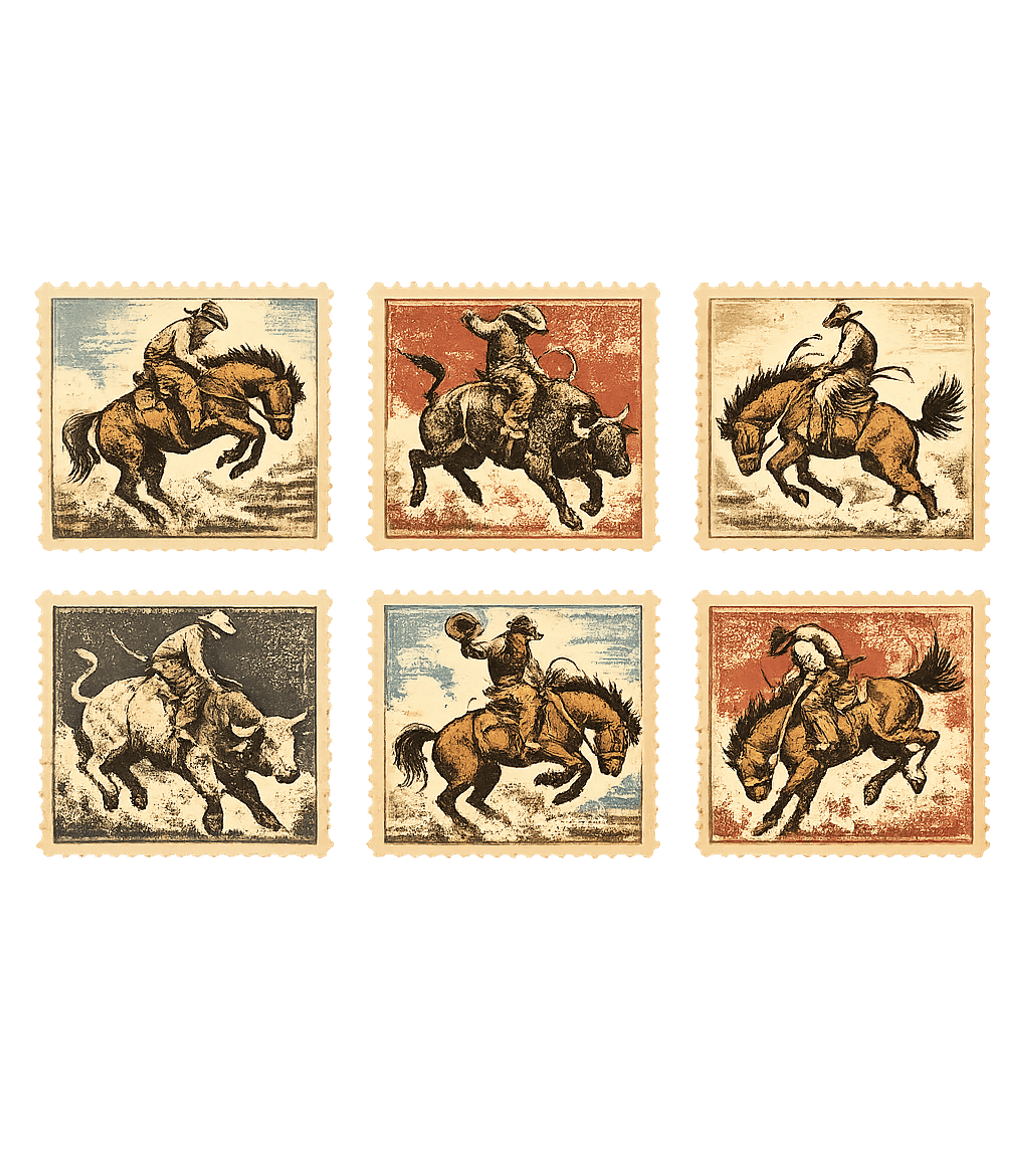 Vintage Rodeo Stamp Art Horses Premium T-Shirt featuring Show your love for the Wild West with this unique t-shirt fe – designed by Geoff Brown @ SunFrog Vintage Rodeo Stamp Art Horses Premium T-Shirt featuring Show your love for the Wild West with this unique t-shirt fe – designed by Geoff Brown @ SunFrog