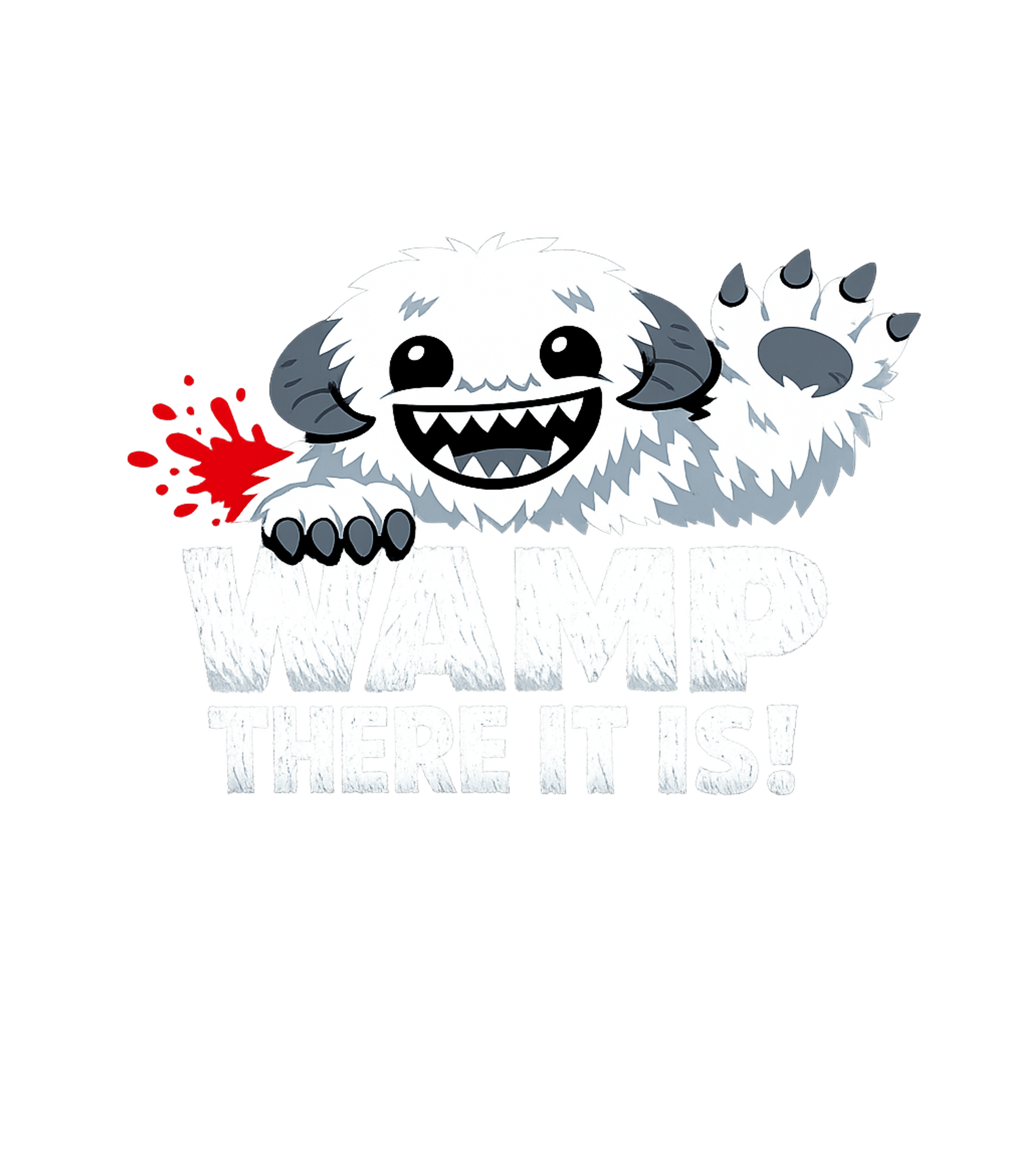 Wamp There It Is Gaming Premium T-Shirt featuring This fun graphic tee features a grinning Wampa monster peeki – designed by Geoff Brown @ SunFrog Wamp There It Is Gaming Premium T-Shirt featuring This fun graphic tee features a grinning Wampa monster peeki – designed by Geoff Brown @ SunFrog