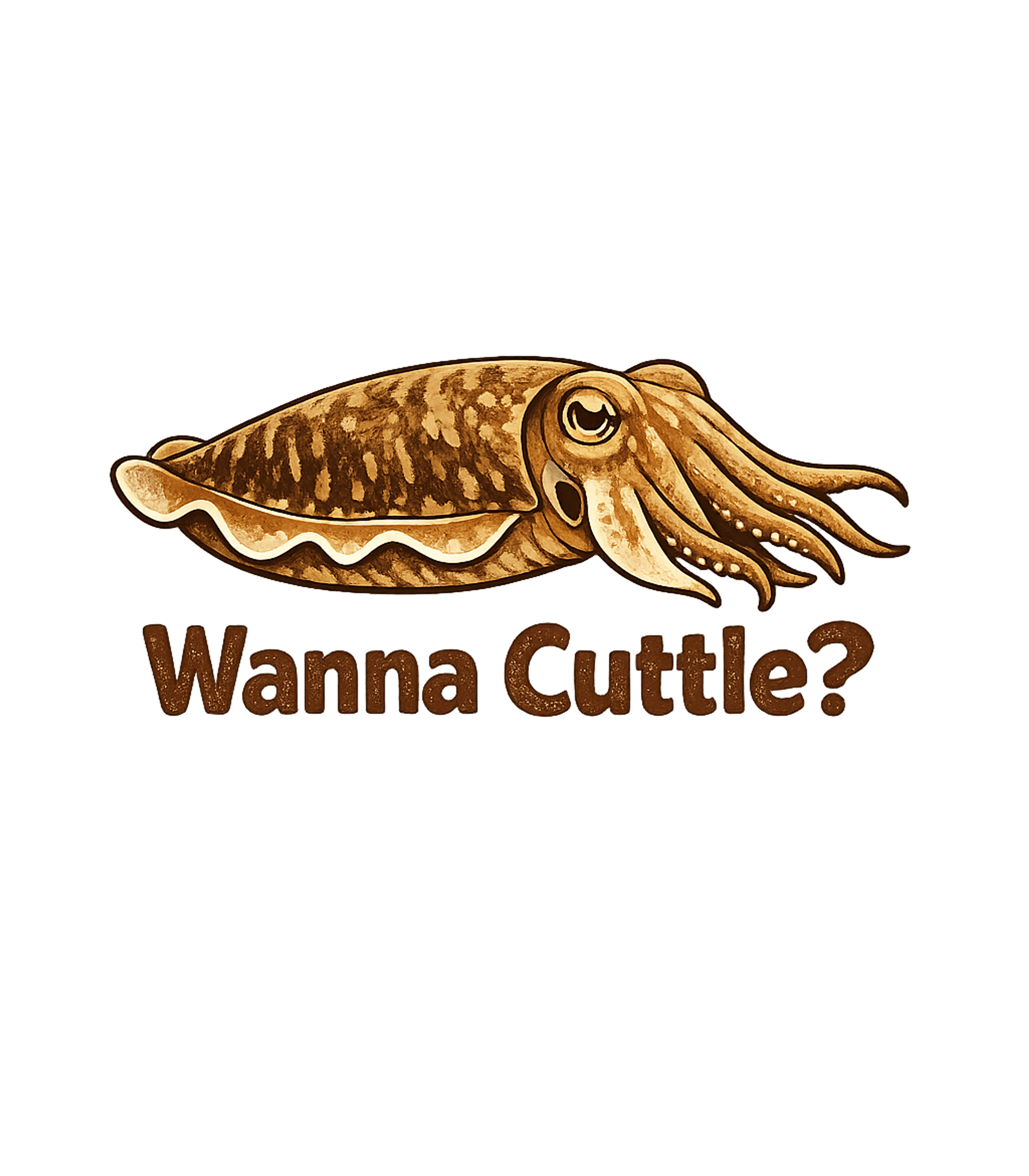 Wanna Cuttlefish? Wildlife Premium T-Shirt featuring Dive into humor with this playful design featuring a charmin – designed by Geoff Brown @ SunFrog Wanna Cuttlefish? Wildlife Premium T-Shirt featuring Dive into humor with this playful design featuring a charmin – designed by Geoff Brown @ SunFrog