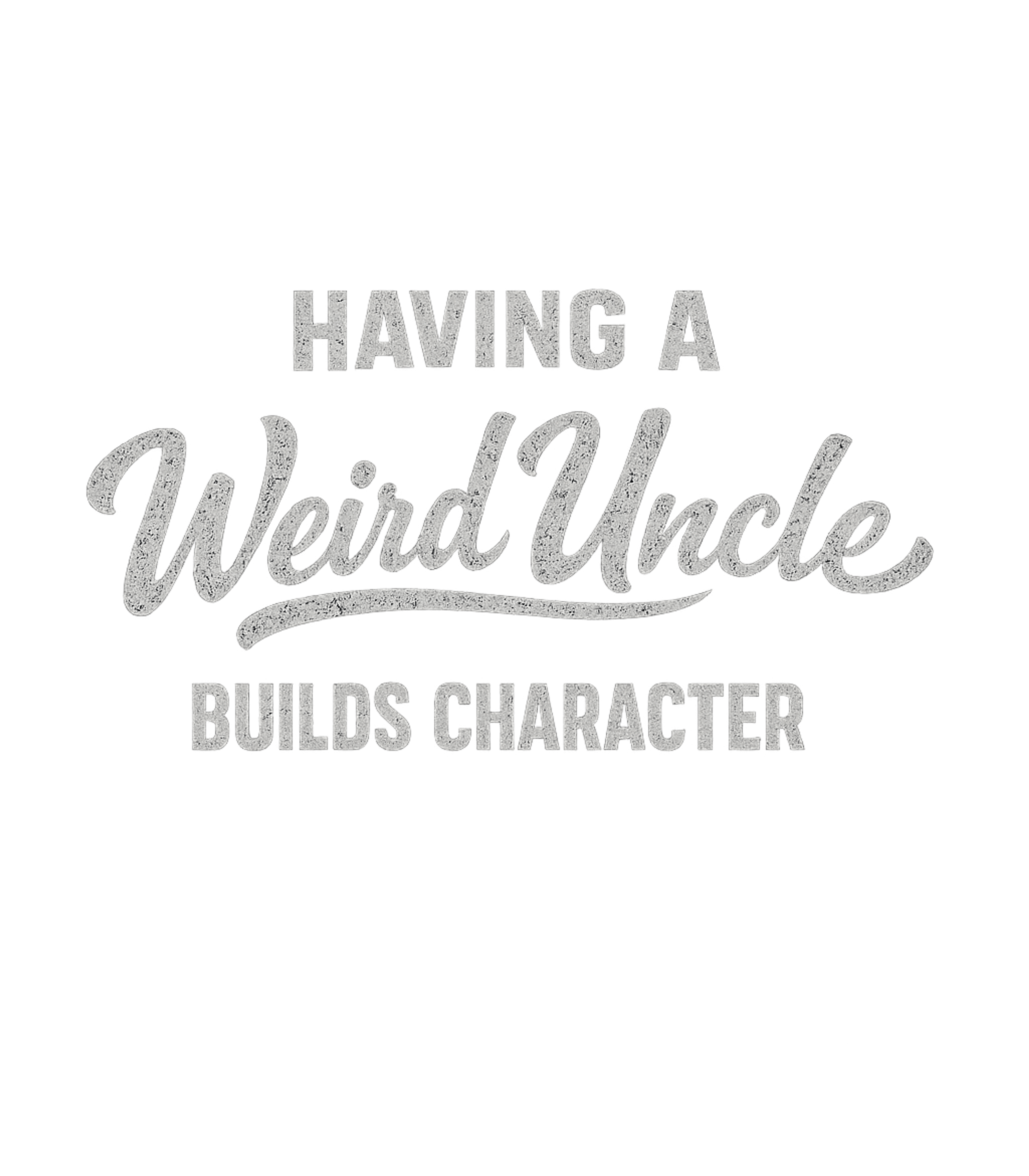 Weird Uncle Character Builder Relationship Humor Premium T-Shirt featuring Celebrate the unique influence of that special family member – designed by Geoff Brown @ SunFrog Weird Uncle Character Builder Relationship Humor Premium T-Shirt featuring Celebrate the unique influence of that special family member – designed by Geoff Brown @ SunFrog