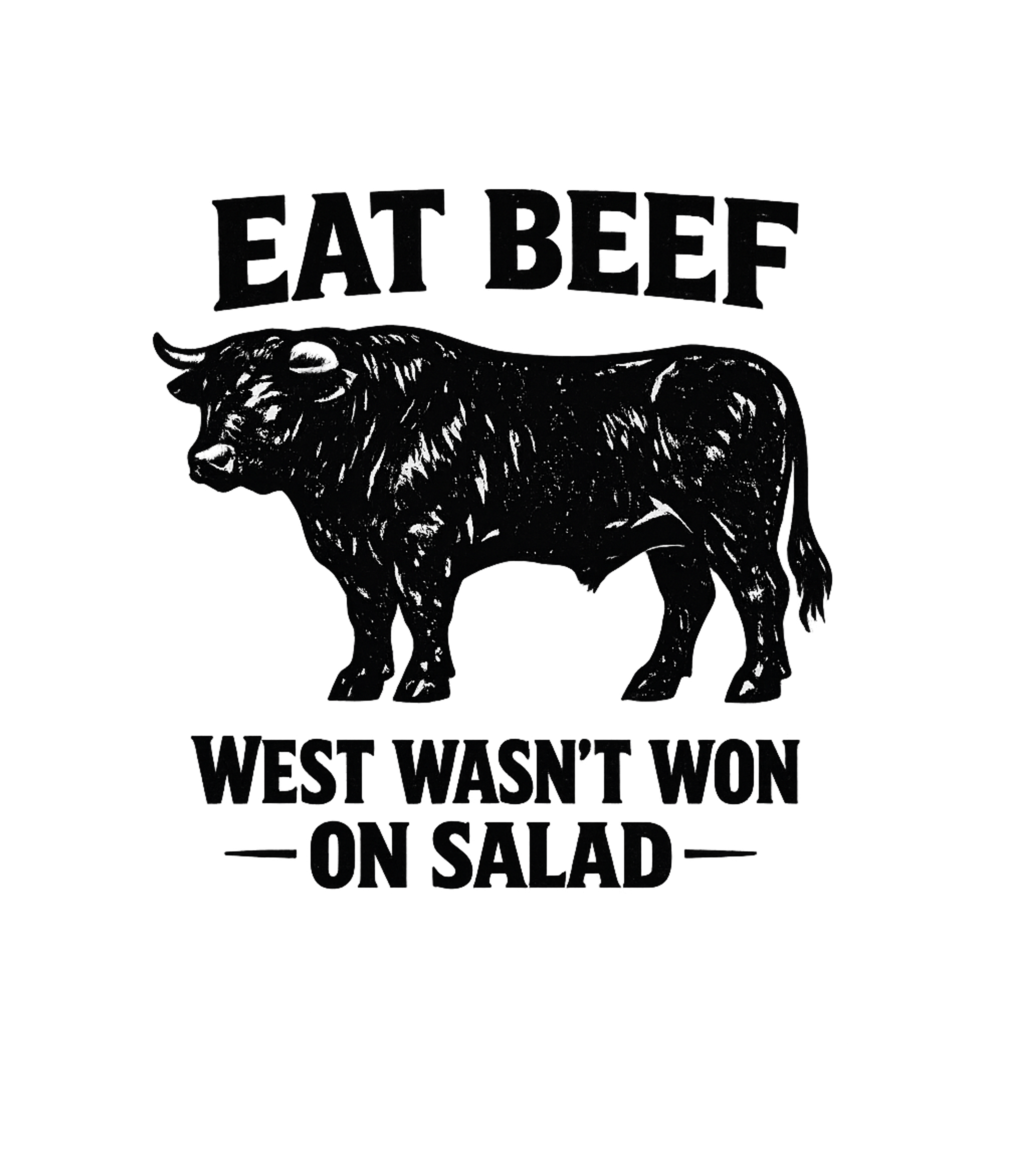 West Wasn't Won On Salad Graphic Tee Graphic Premium T-Shirt featuring Generated via Design Mixer – designed by Geoff Brown @ SunFrog West Wasn't Won On Salad Graphic Tee Graphic Premium T-Shirt featuring Generated via Design Mixer – designed by Geoff Brown @ SunFrog