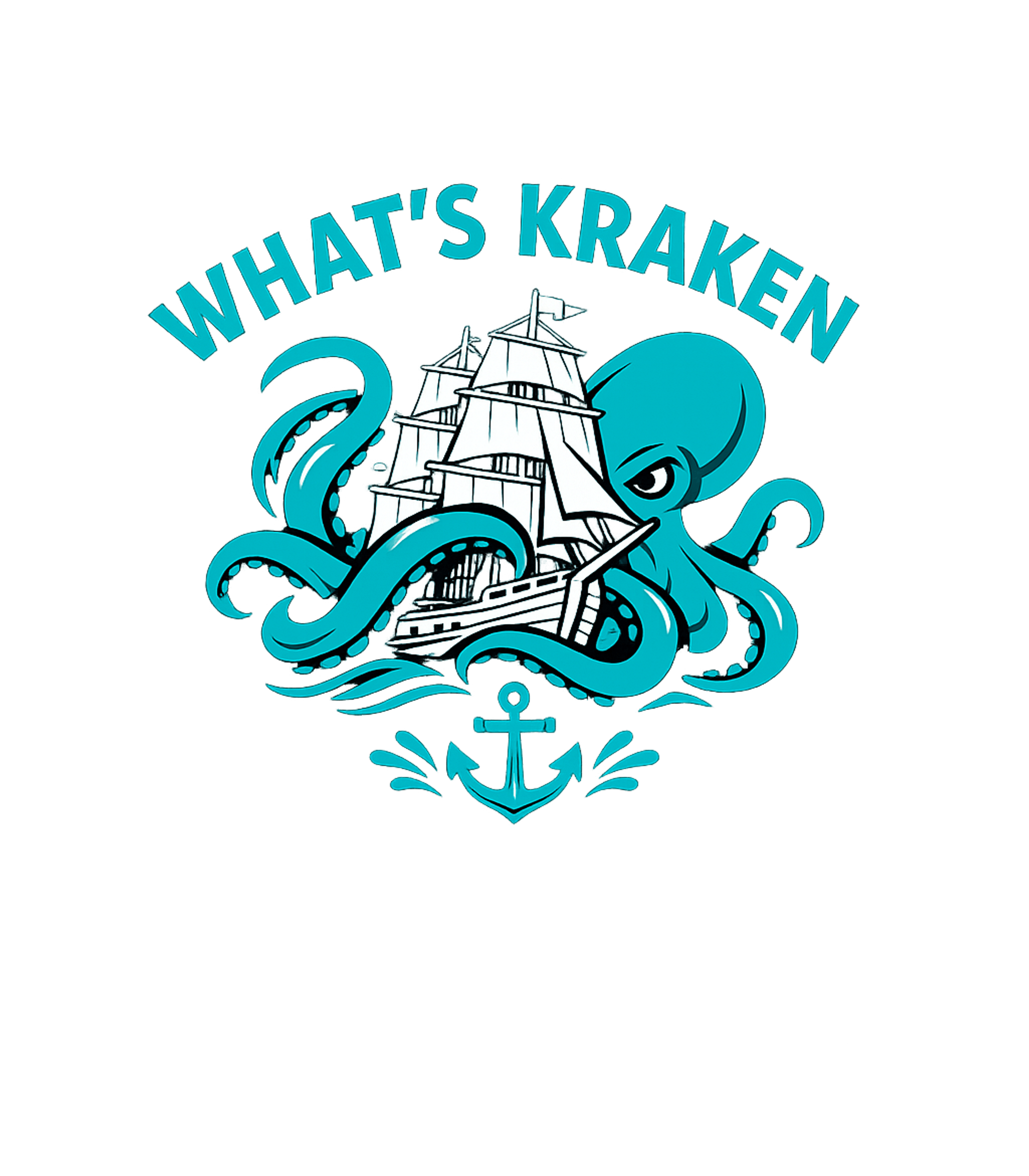 What's Kraken Pun Dad Jokes Premium T-Shirt featuring Dive into the depths of humor with this graphic featuring a – designed by Geoff Brown @ SunFrog What's Kraken Pun Dad Jokes Premium T-Shirt featuring Dive into the depths of humor with this graphic featuring a – designed by Geoff Brown @ SunFrog