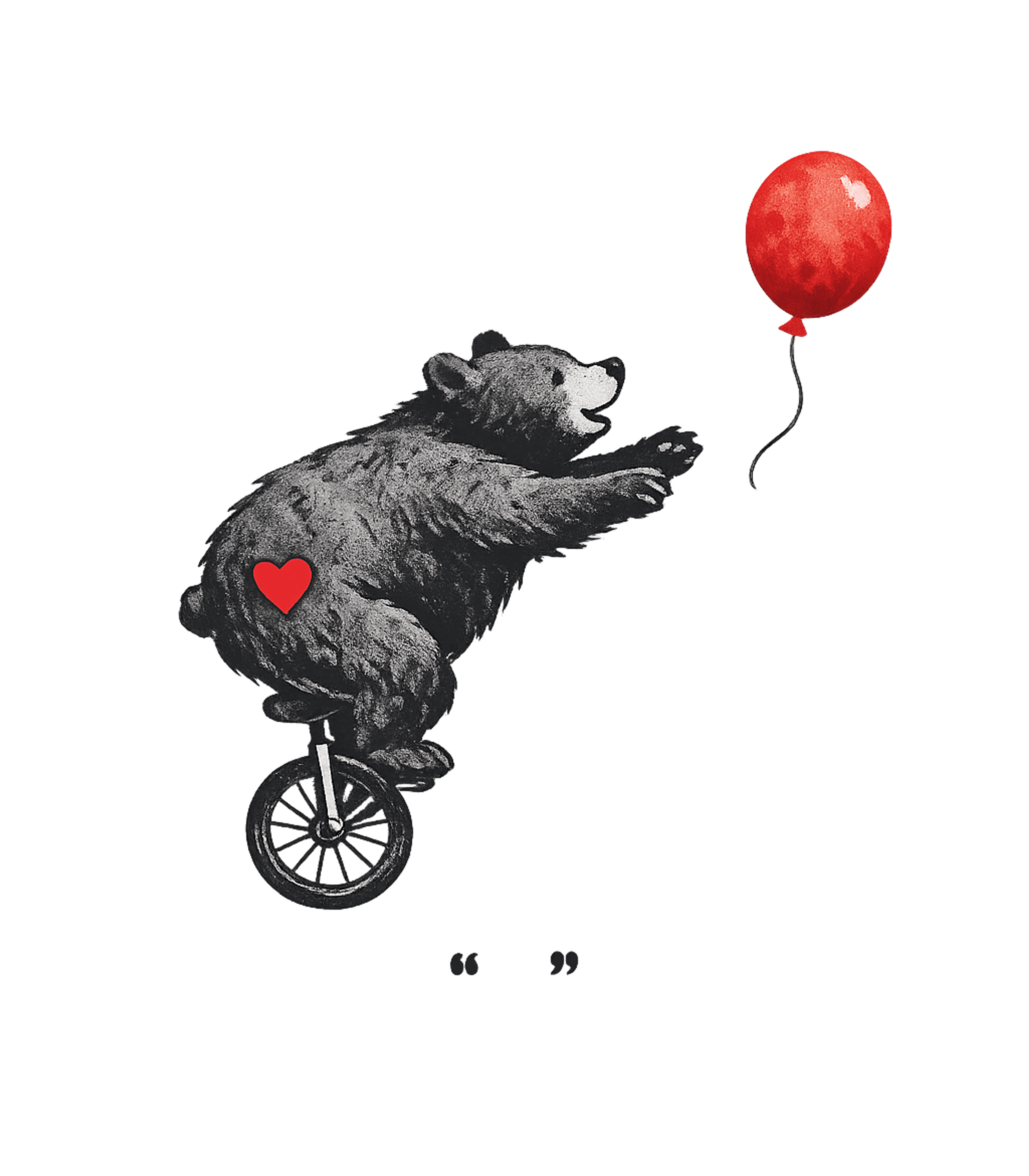 Whimsical Bear Balloon Wildlife Crewneck Sweatshirt featuring This whimsical graphic features a happy bear on a unicycle r – designed by Geoff Brown @ SunFrog Whimsical Bear Balloon Wildlife Crewneck Sweatshirt featuring This whimsical graphic features a happy bear on a unicycle r – designed by Geoff Brown @ SunFrog