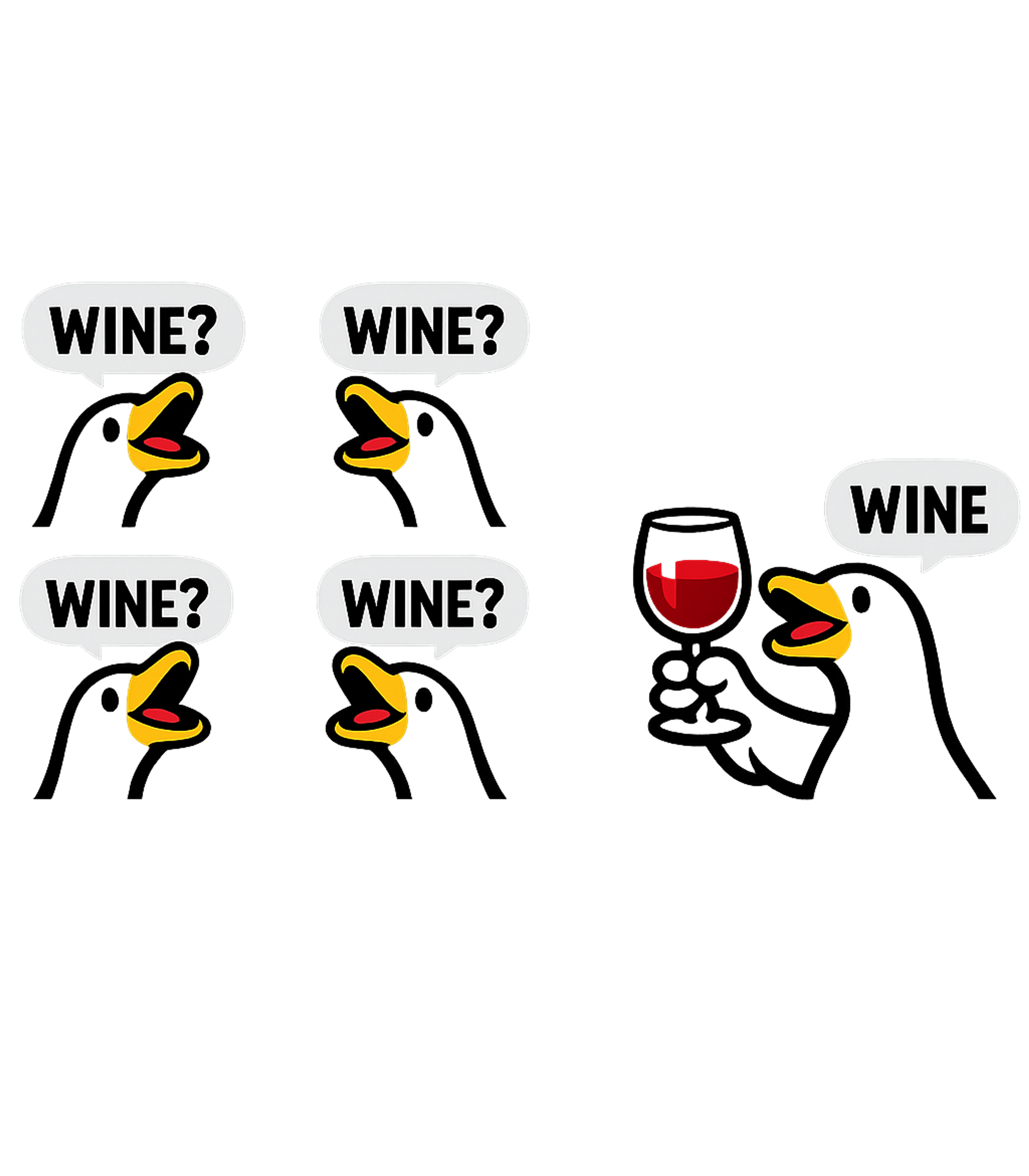 Wine Time Chicks Meme Humor Crewneck Sweatshirt featuring This funny graphic tee features cartoon chicks eagerly askin – designed by Geoff Brown @ SunFrog Wine Time Chicks Meme Humor Crewneck Sweatshirt featuring This funny graphic tee features cartoon chicks eagerly askin – designed by Geoff Brown @ SunFrog